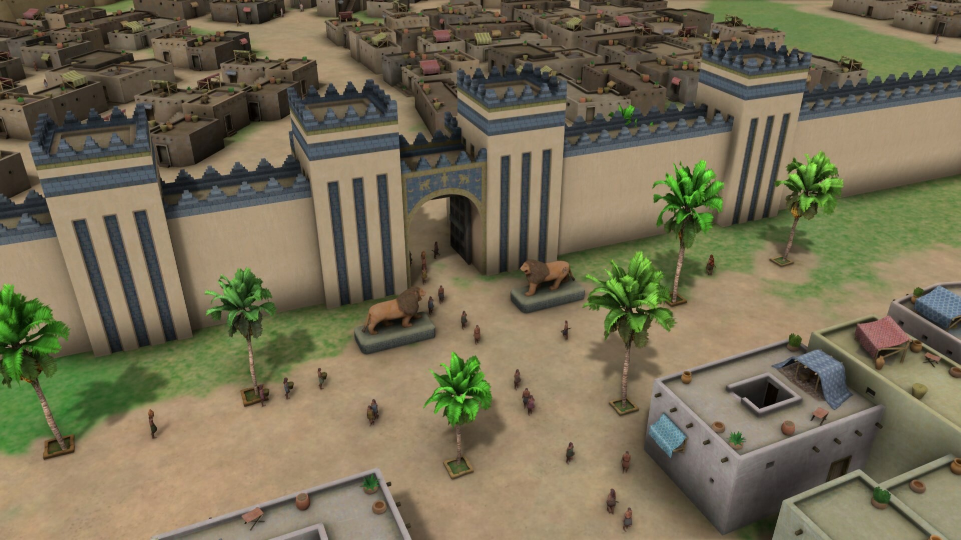Sumerians - Assyrian Statues screenshot 5