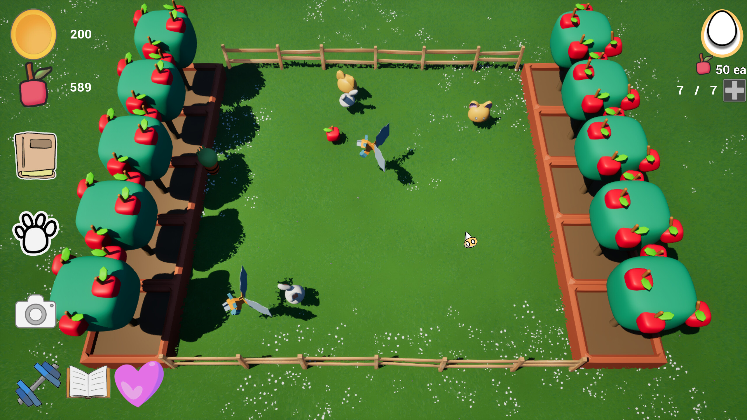 Wandering Pet Garden screenshot 1