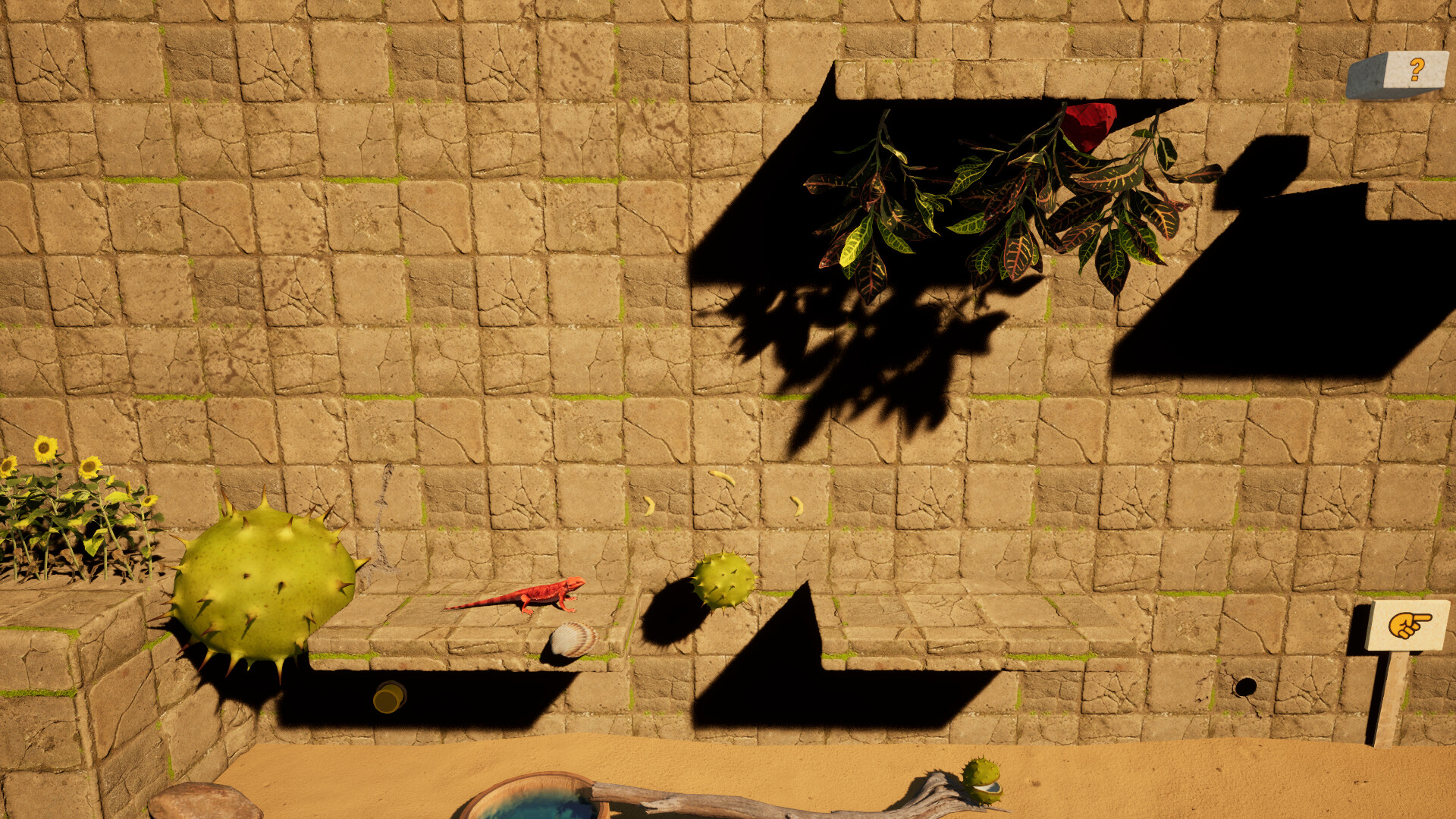 Agama versus Bugs screenshot 1