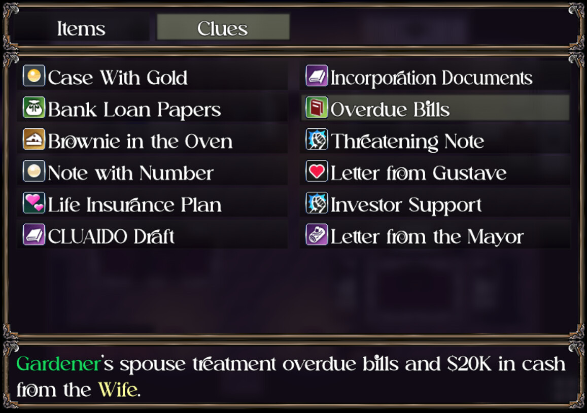 CLUAIDO screenshot 5