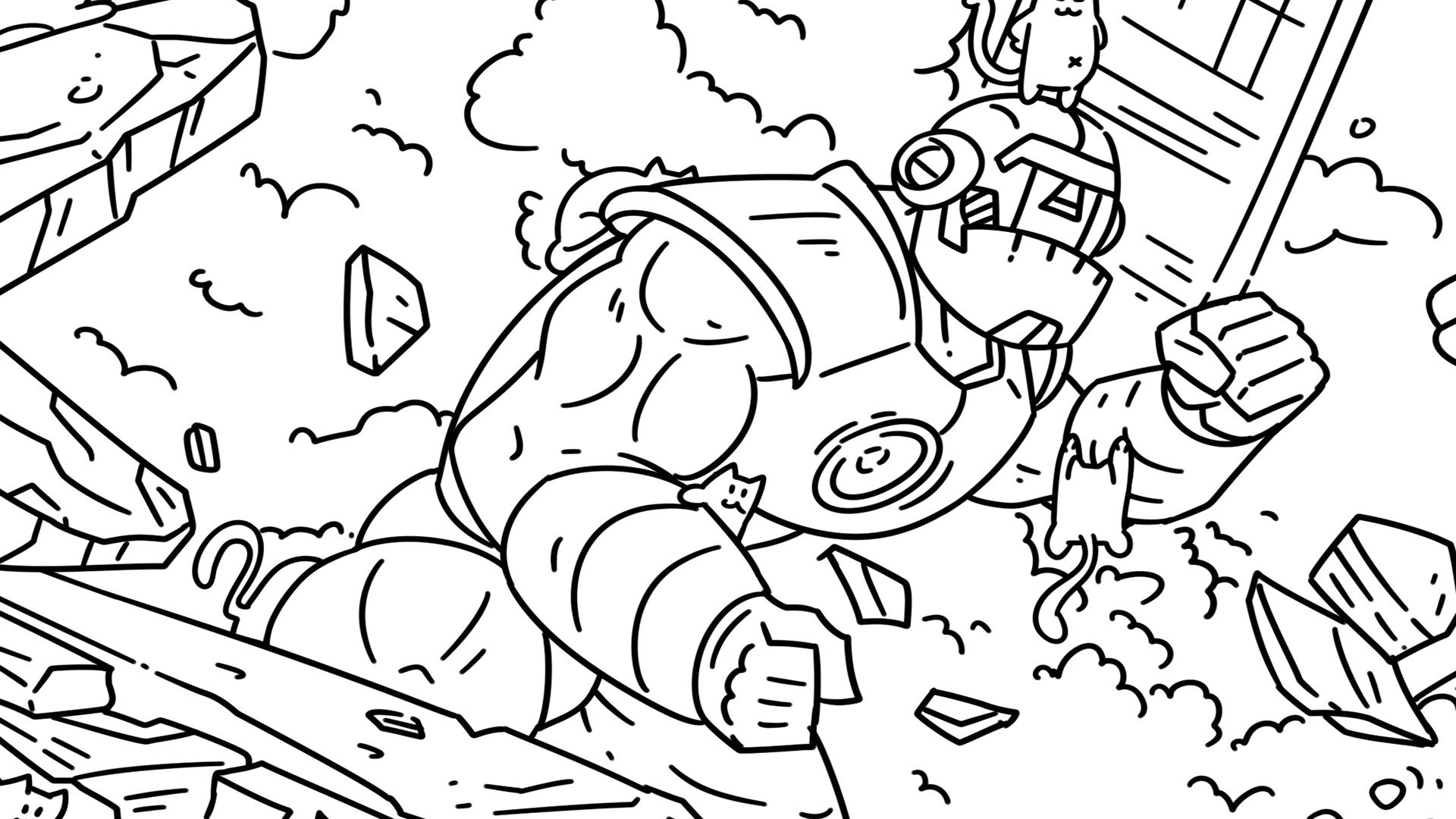 Hidden Superhero Cats - Artbook screenshot 5