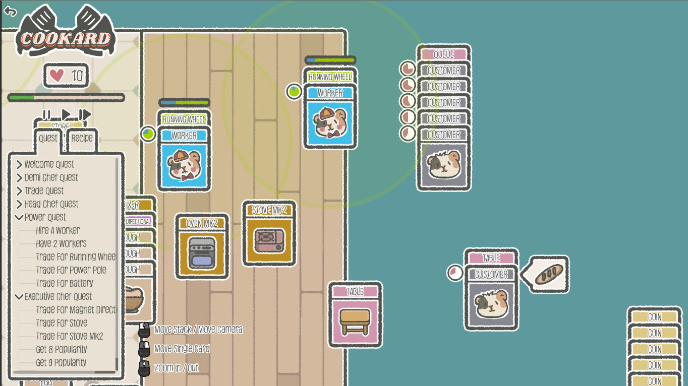 Cookard screenshot 2