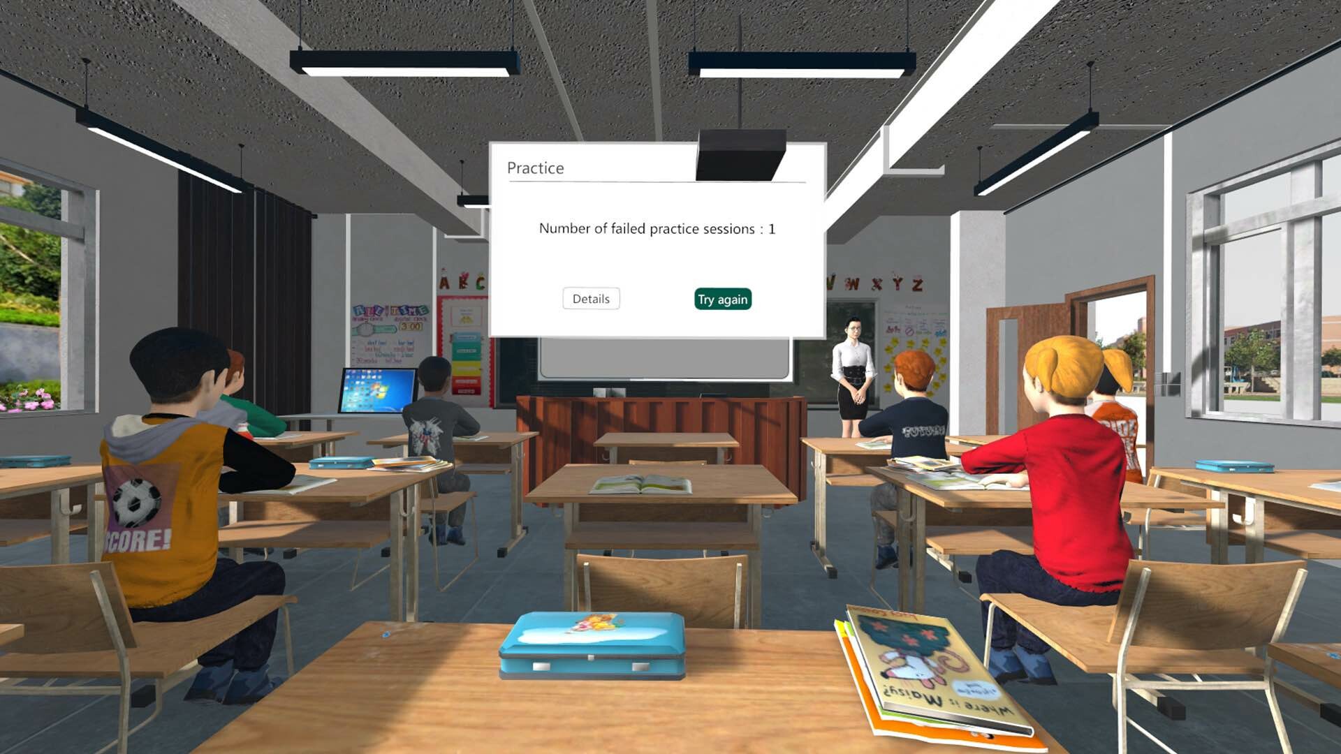 Virtual Classroom Attention Tracker screenshot 1