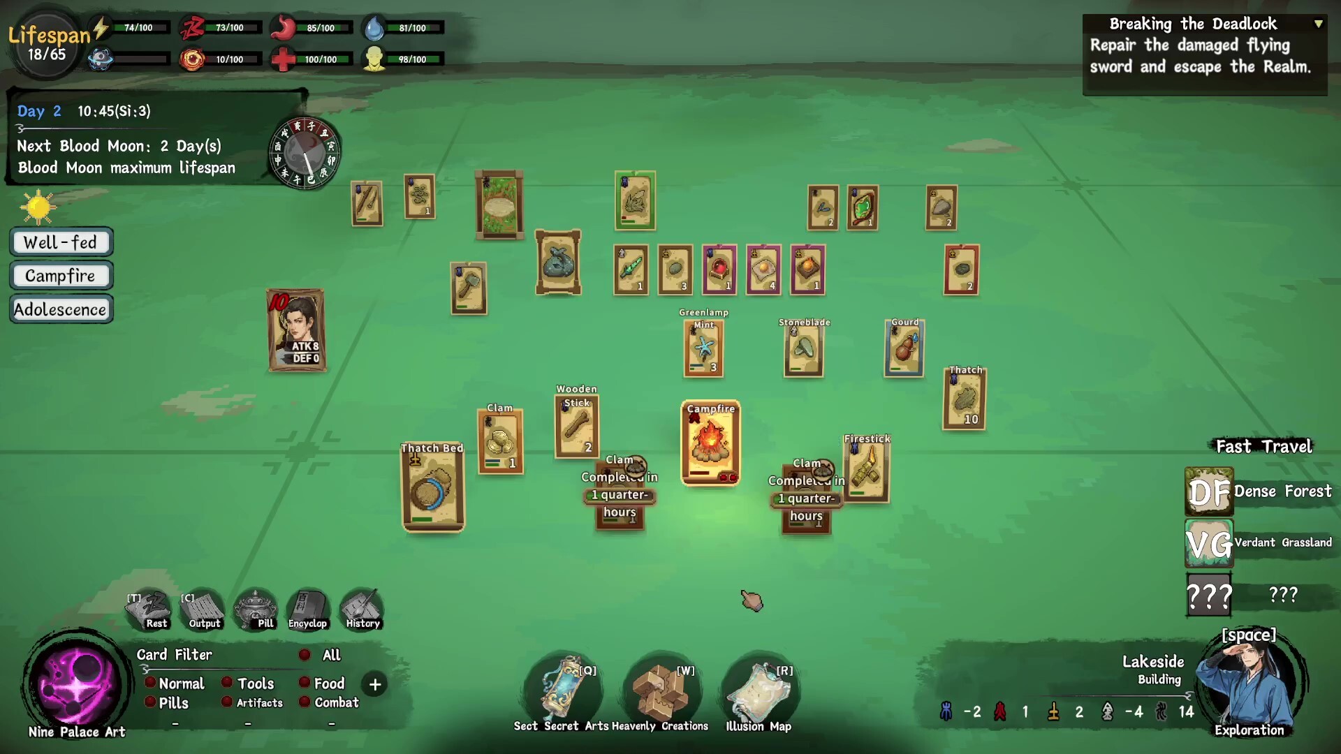 卡牌修真:九宫幻境录 Cultivation Realm: Card Survival screenshot 3