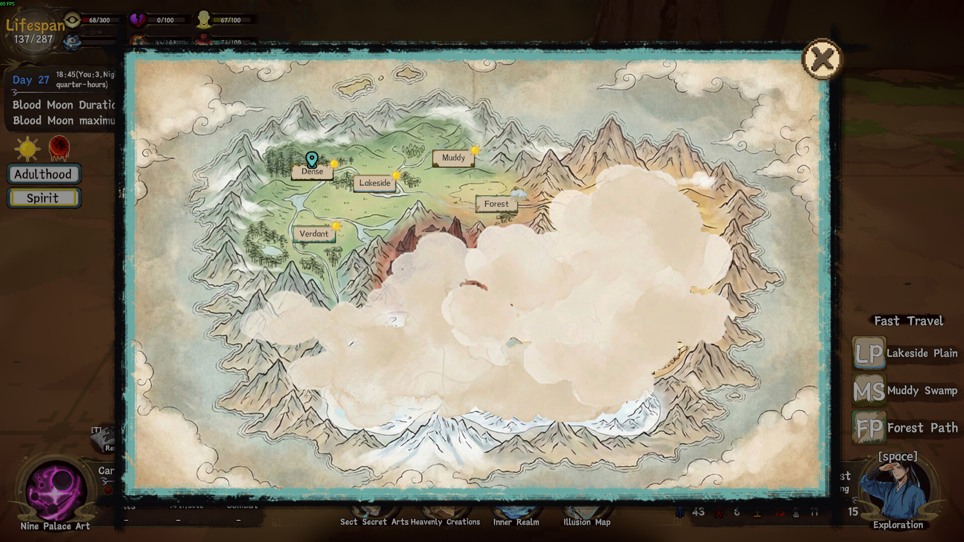 卡牌修真:九宫幻境录 Cultivation Realm: Card Survival screenshot 8