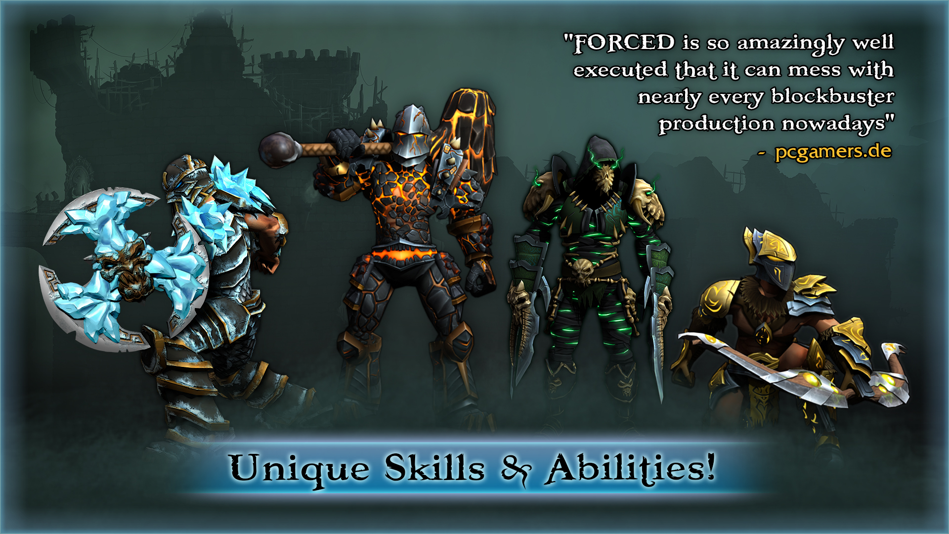 FORCED Deluxe Edition Content screenshot 3