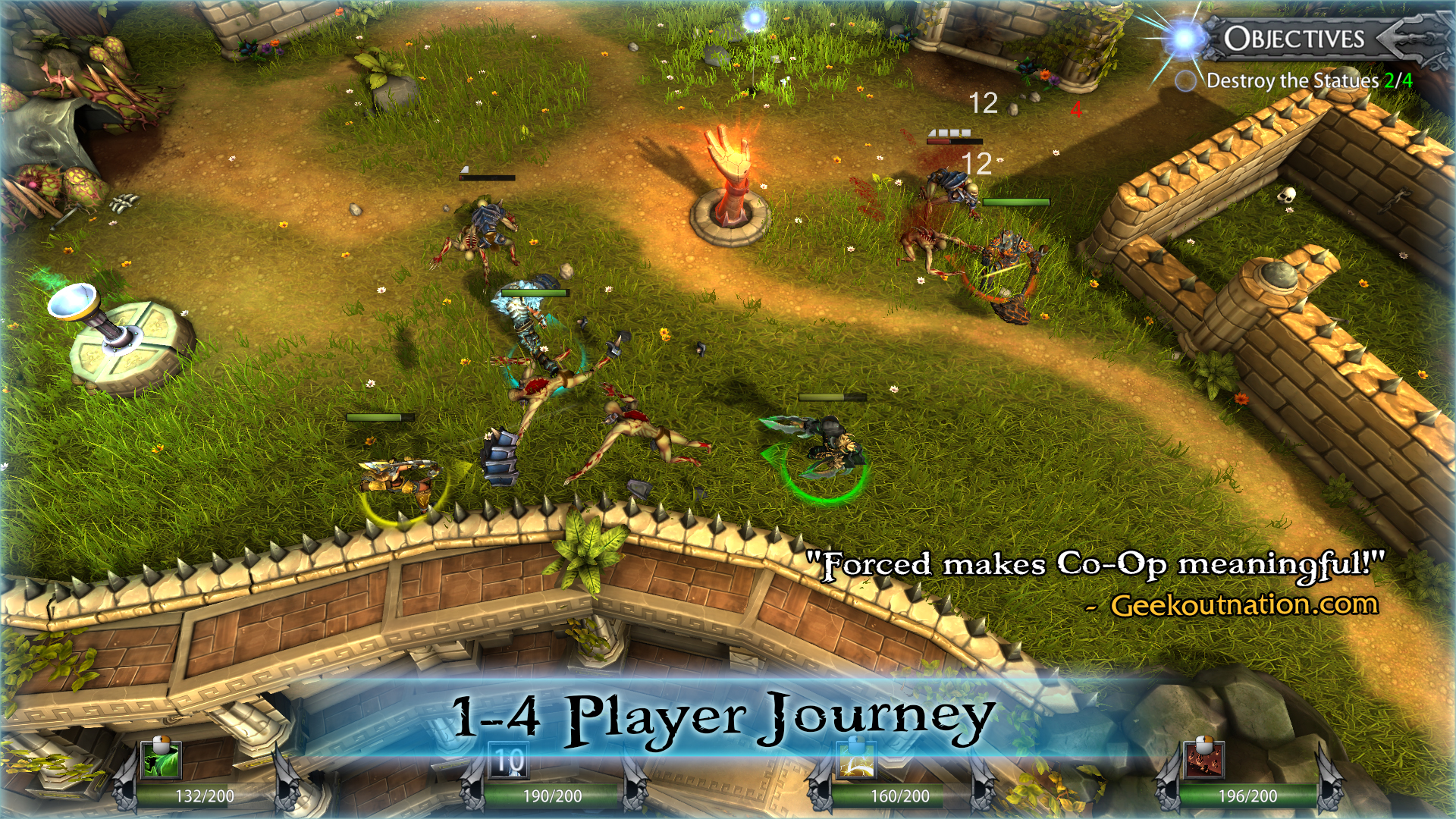 FORCED Deluxe Edition Content screenshot 1