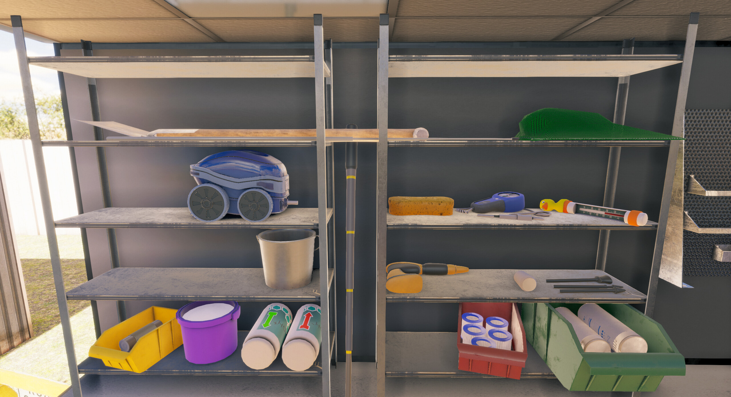 Quackdzilla: Pool Cleaning Simulator screenshot 6