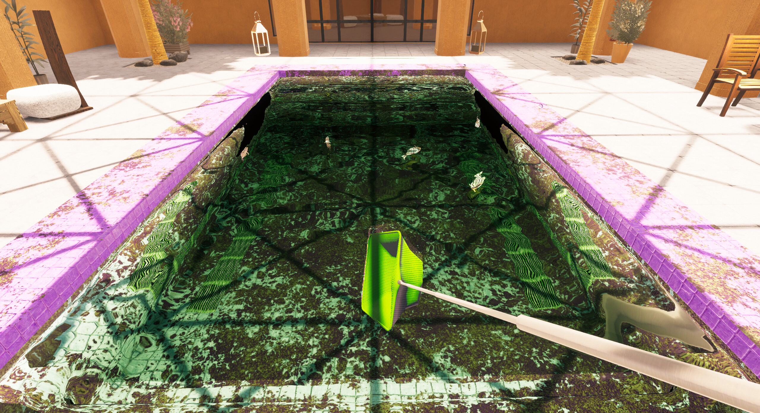 Quackdzilla: Pool Cleaning Simulator screenshot 5