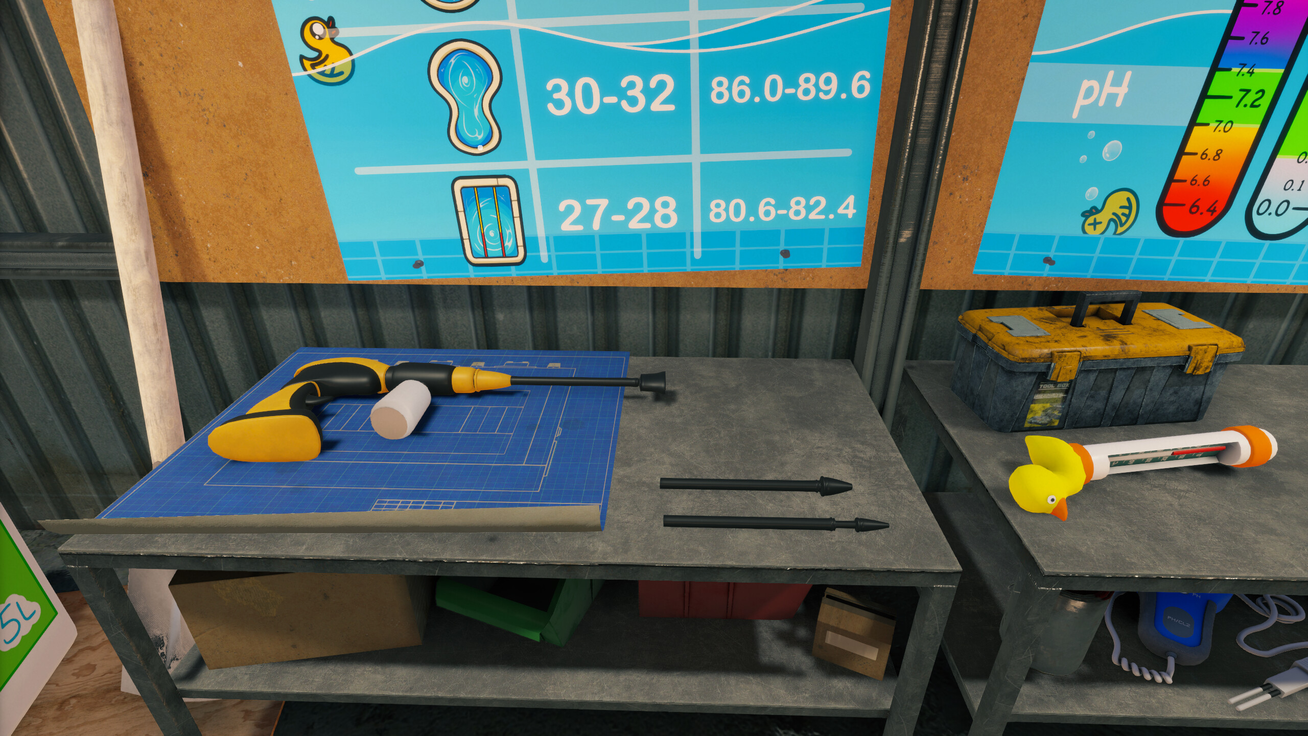 Quackdzilla: Pool Cleaning Simulator screenshot 2