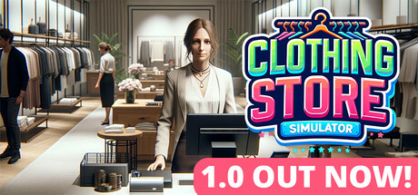 Clothing Store Simulator — Steam header