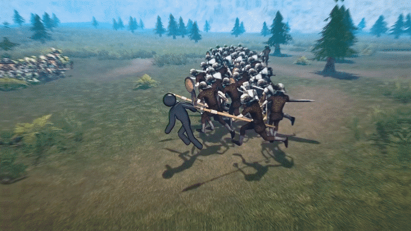 图片[2]-[ACT/中文]火柴人征战异世界：开局只有一把刀/Stickman Strikes: Conquer Fantasy World v0.1.84 官方中文 [4.1g]-嘤嘤怪之家