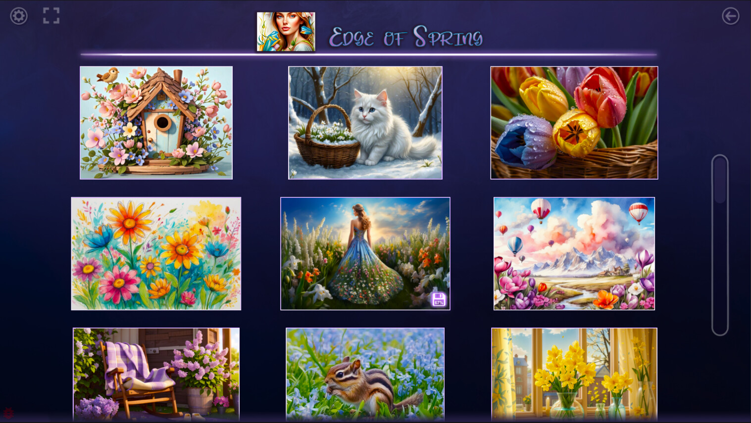 Master of Pieces © Jigsaw Puzzle DLC - Edge of Spring screenshot 1