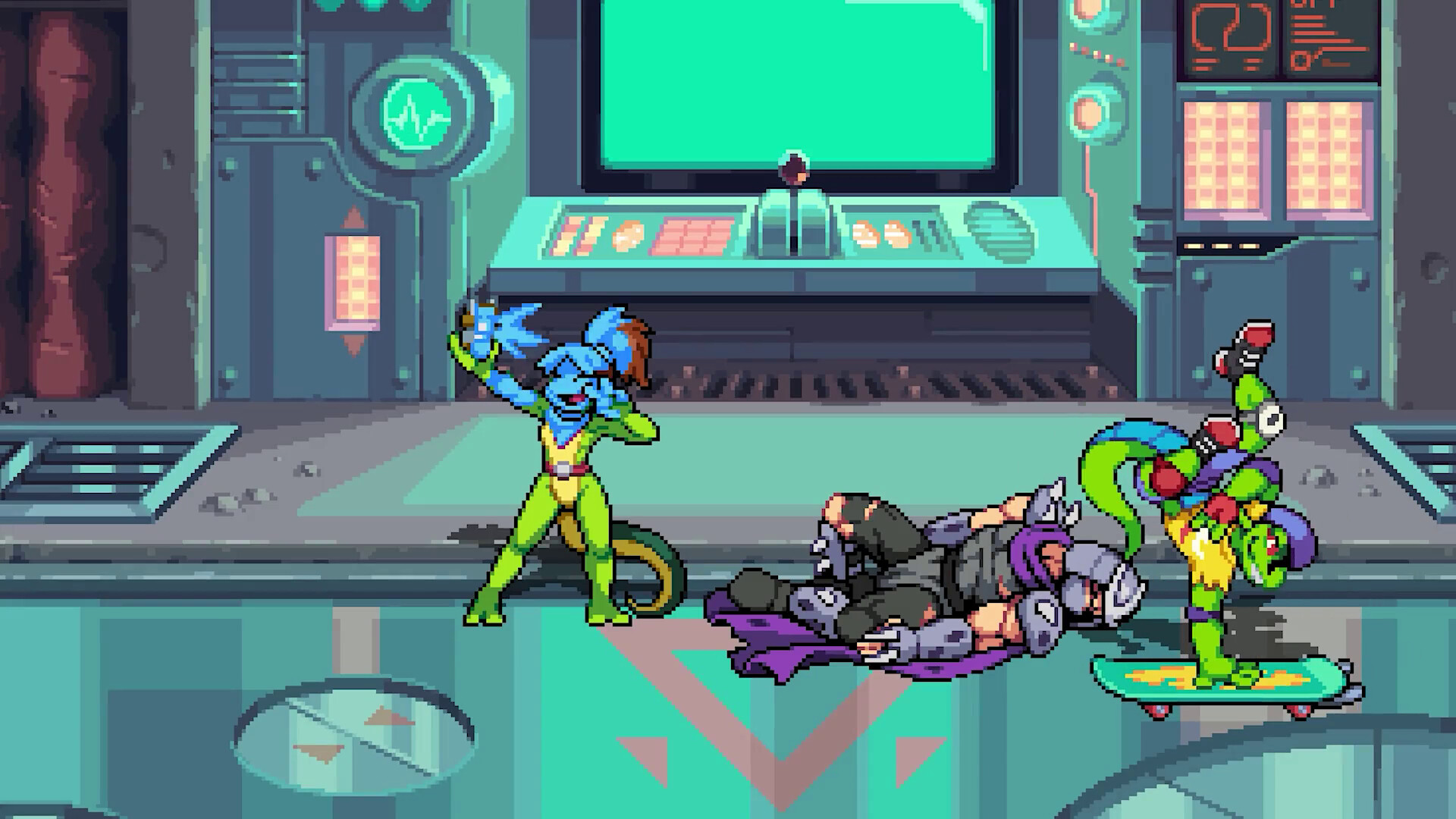 Teenage Mutant Ninja Turtles: Shredder's Revenge - Radical Reptiles screenshot 8