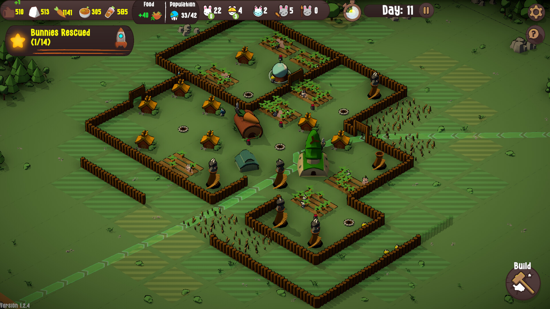 Bunny Bunker screenshot 2