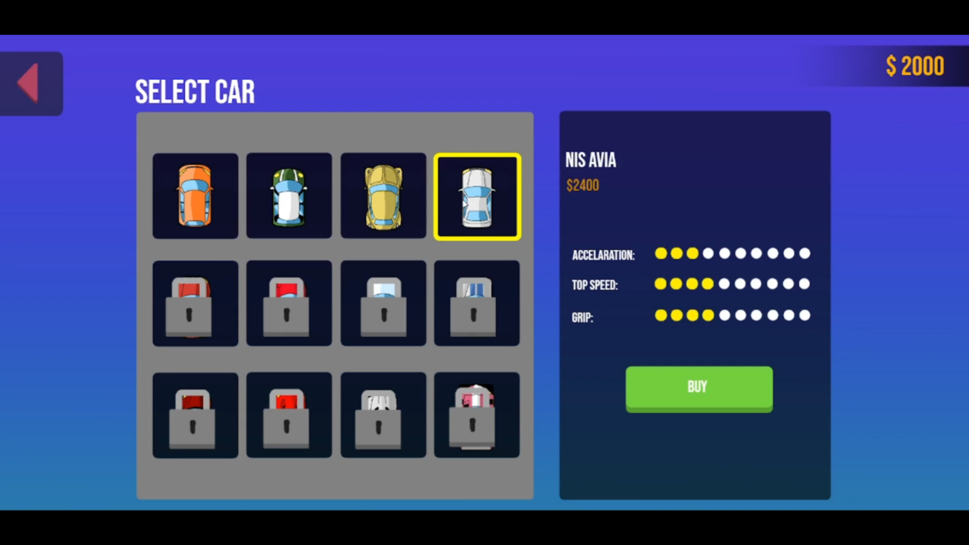 2D Top Racing screenshot 2