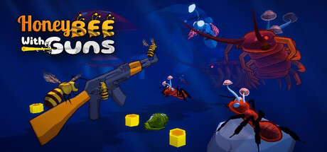 Honey Bee With Guns