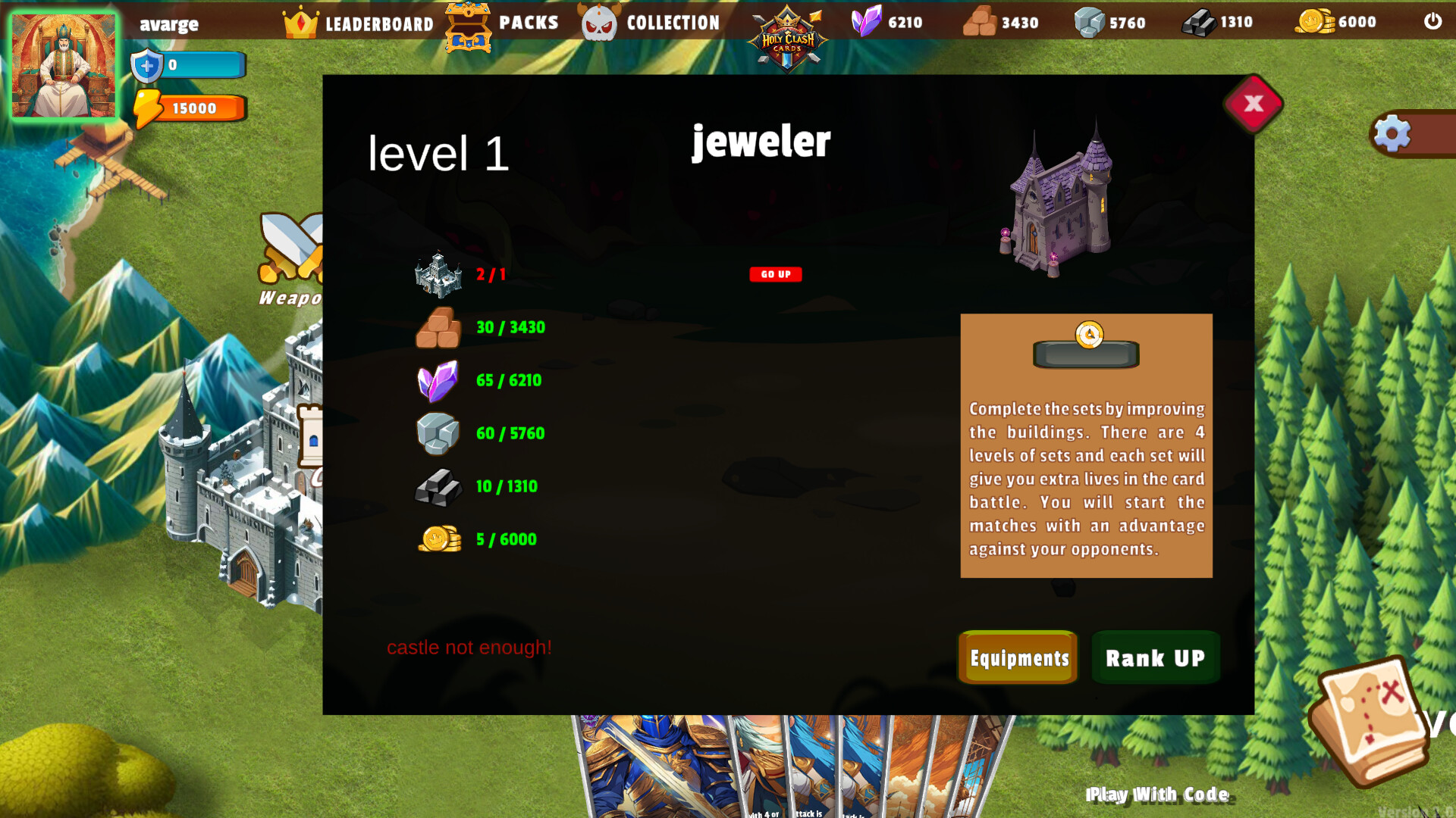 Holy Clash Cards screenshot 3