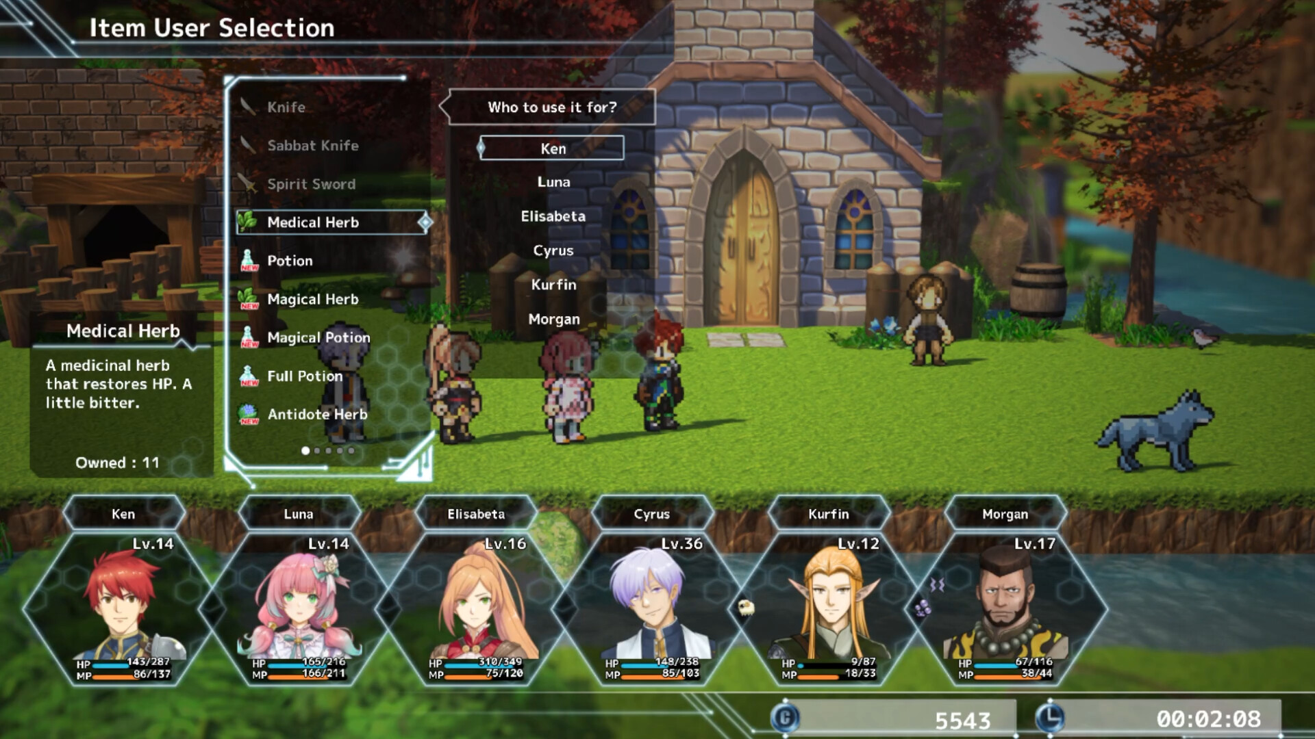 RPG Developer Bakin Layout Data Sci-Fi screenshot 3