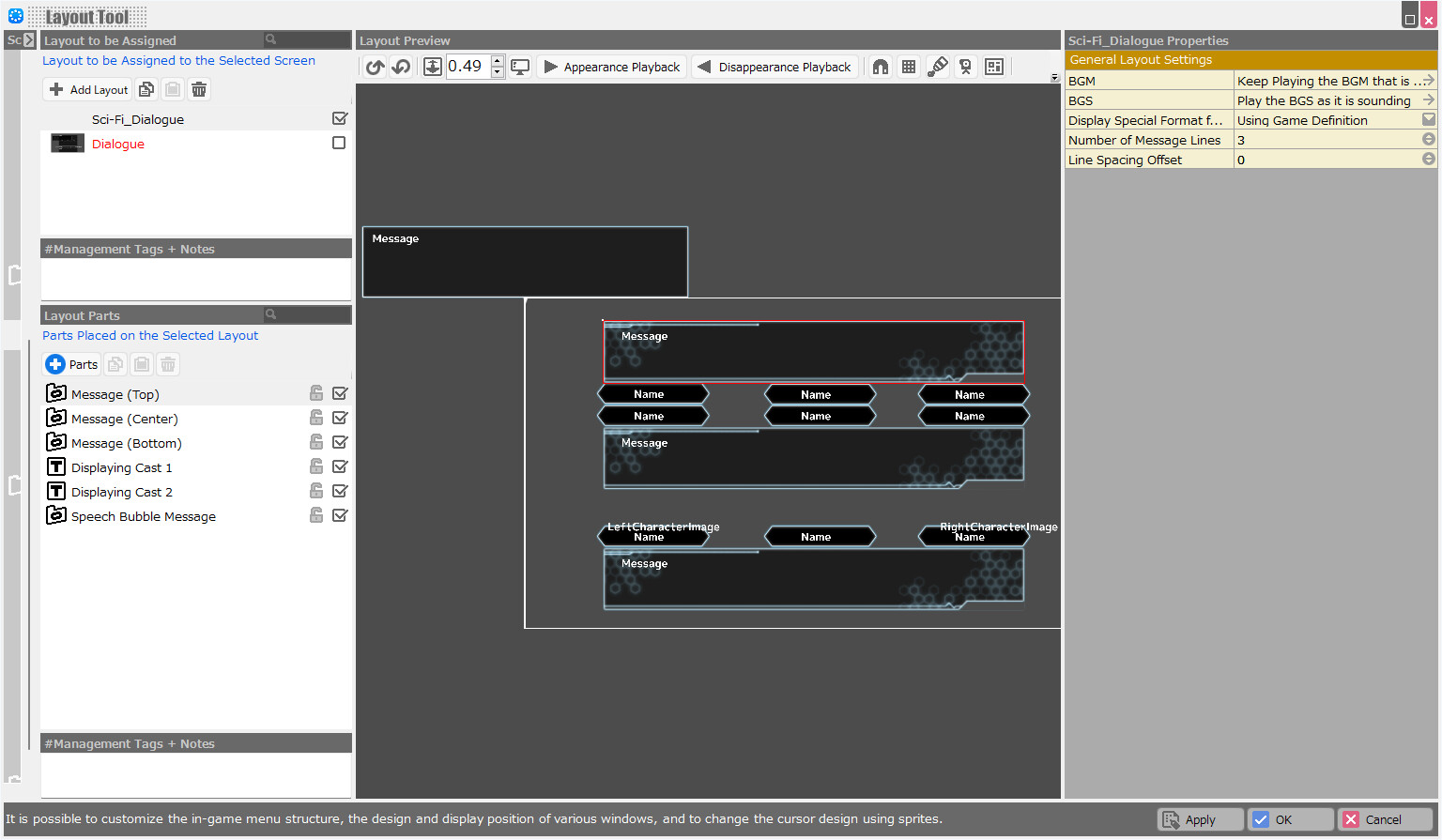 RPG Developer Bakin Layout Data Sci-Fi screenshot 19