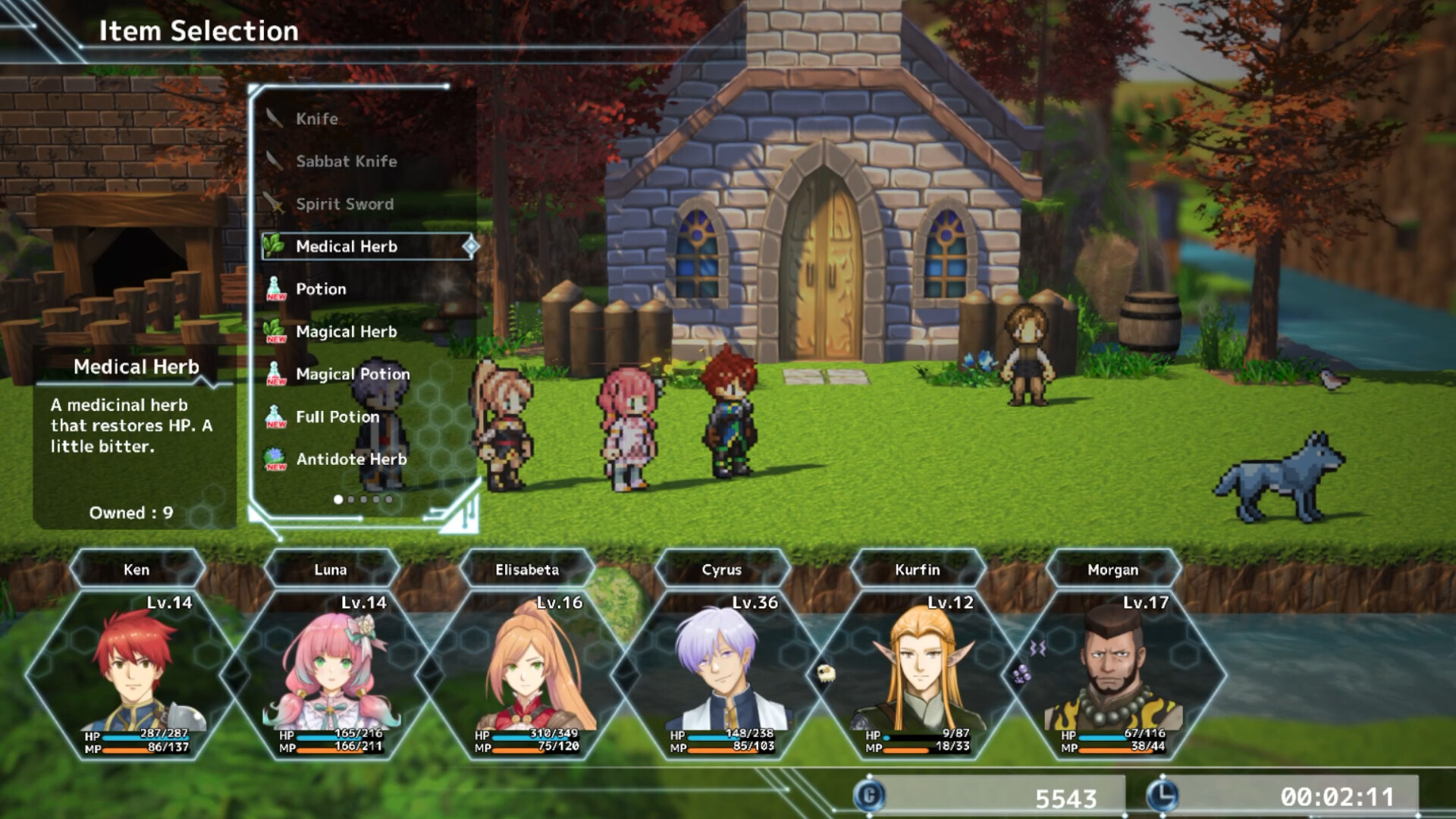 RPG Developer Bakin Layout Data Sci-Fi screenshot 1