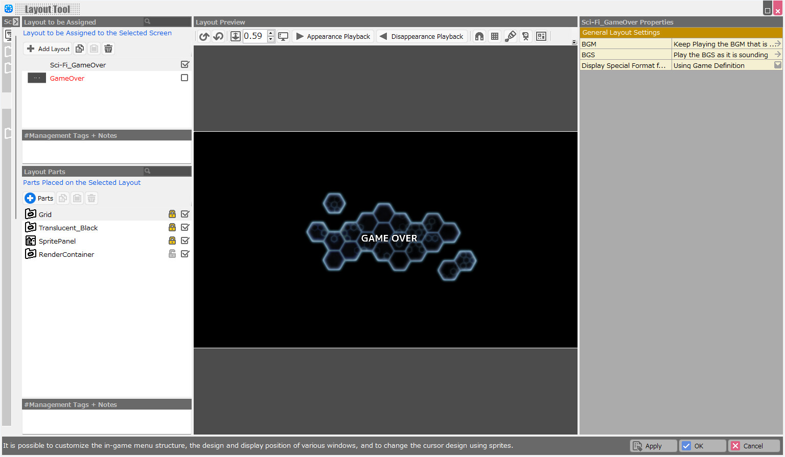 RPG Developer Bakin Layout Data Sci-Fi screenshot 23