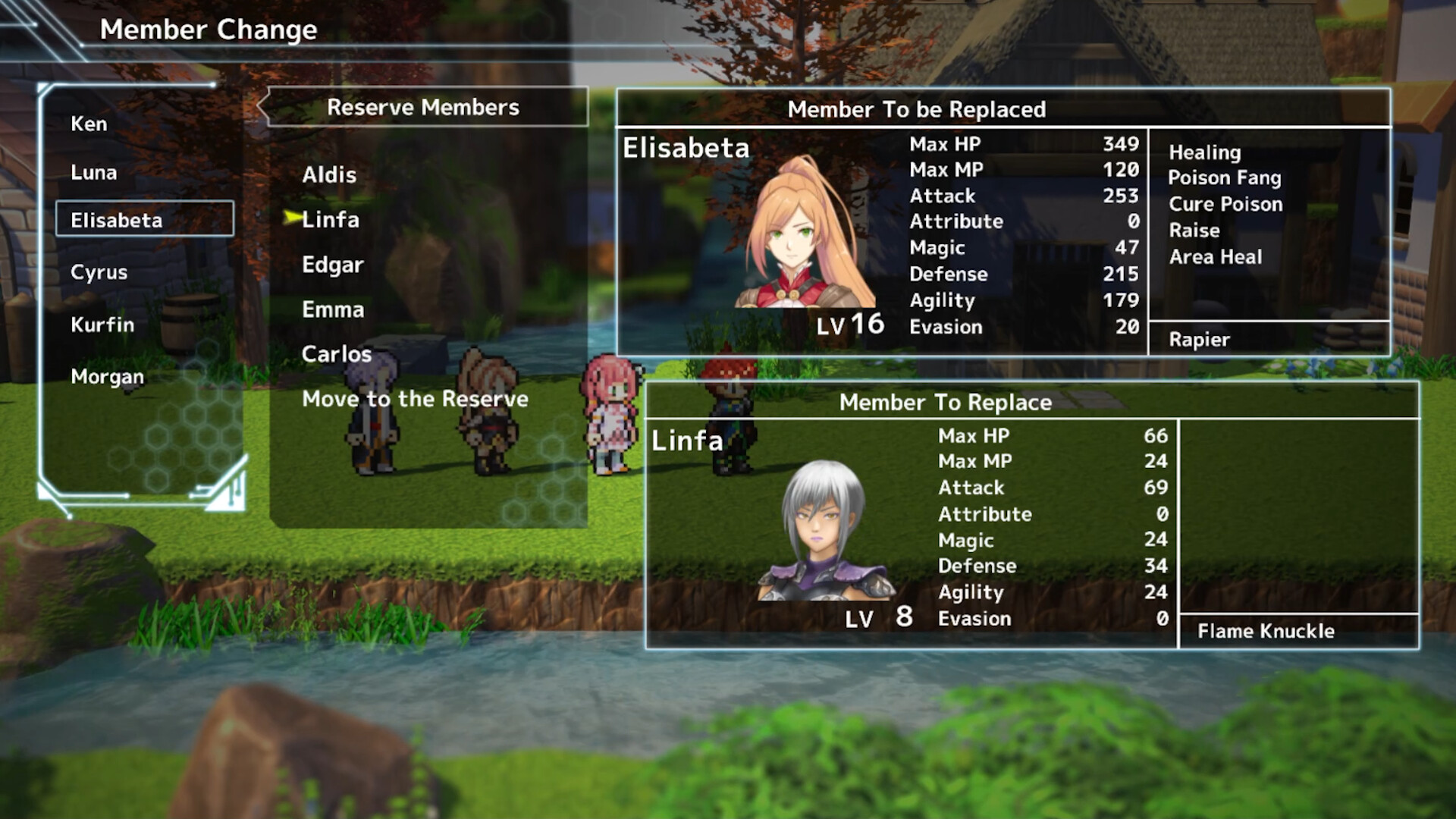 RPG Developer Bakin Layout Data Sci-Fi screenshot 13