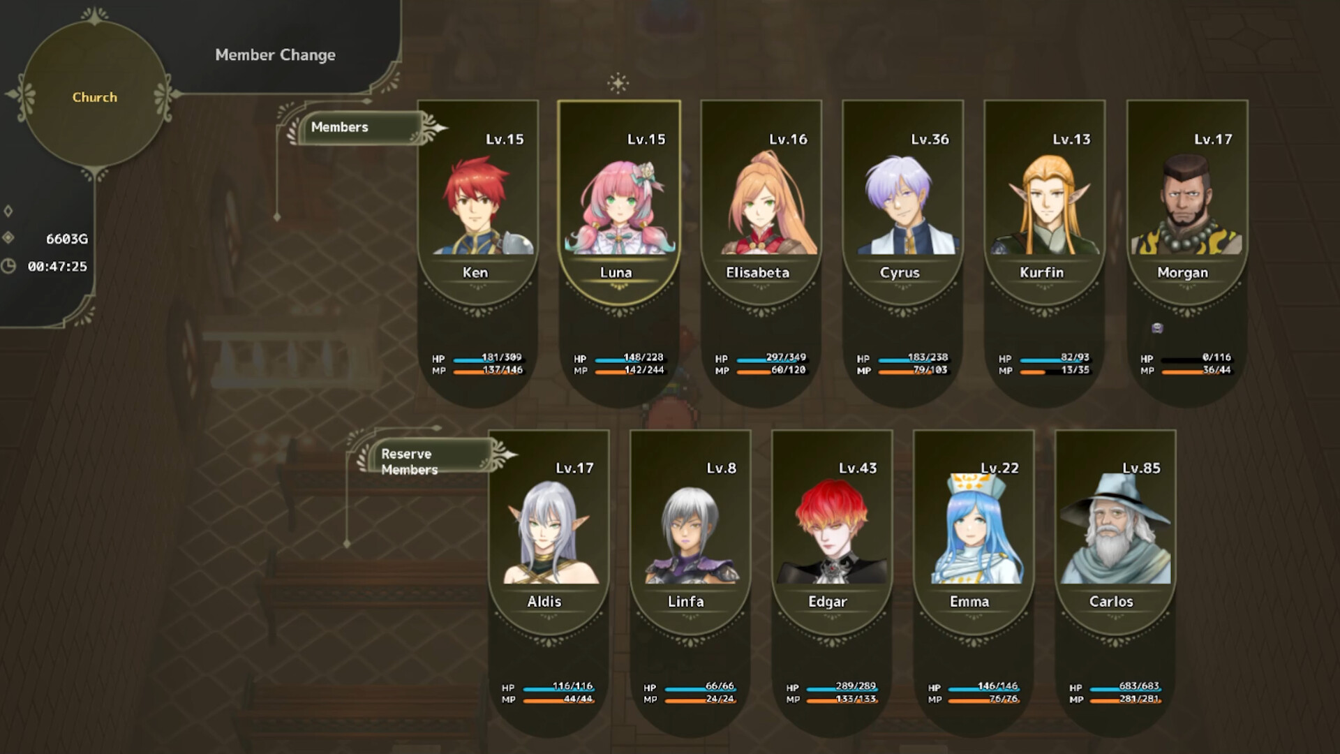 RPG Developer Bakin Layout Data Classy screenshot 2