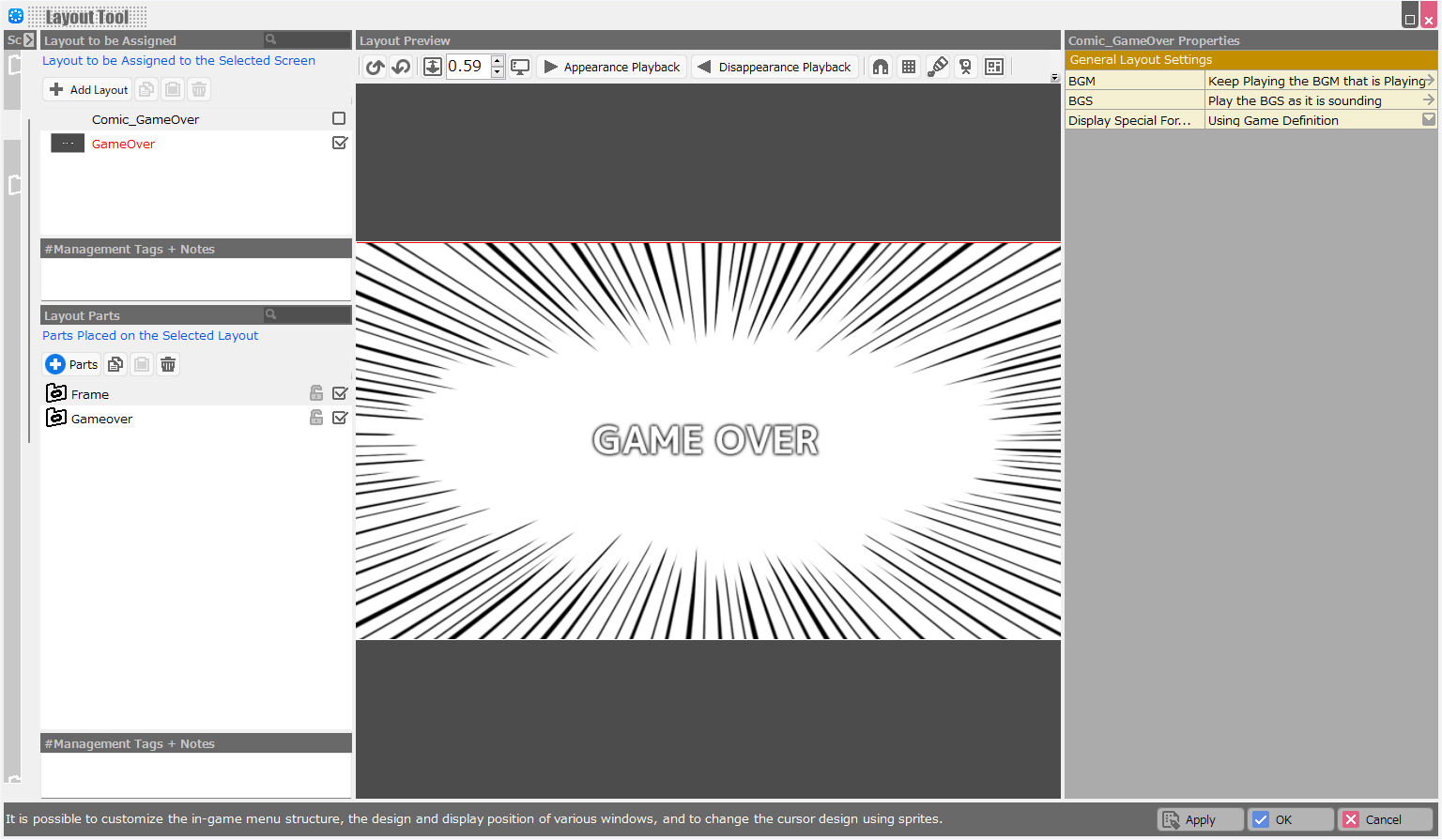 RPG Developer Bakin Layout Data Comic screenshot 14