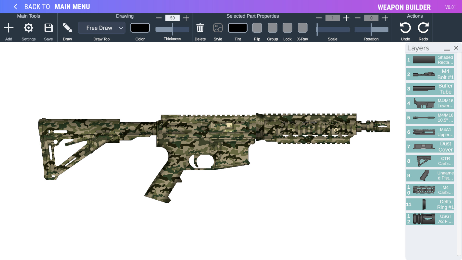 Weapon Builder screenshot 6