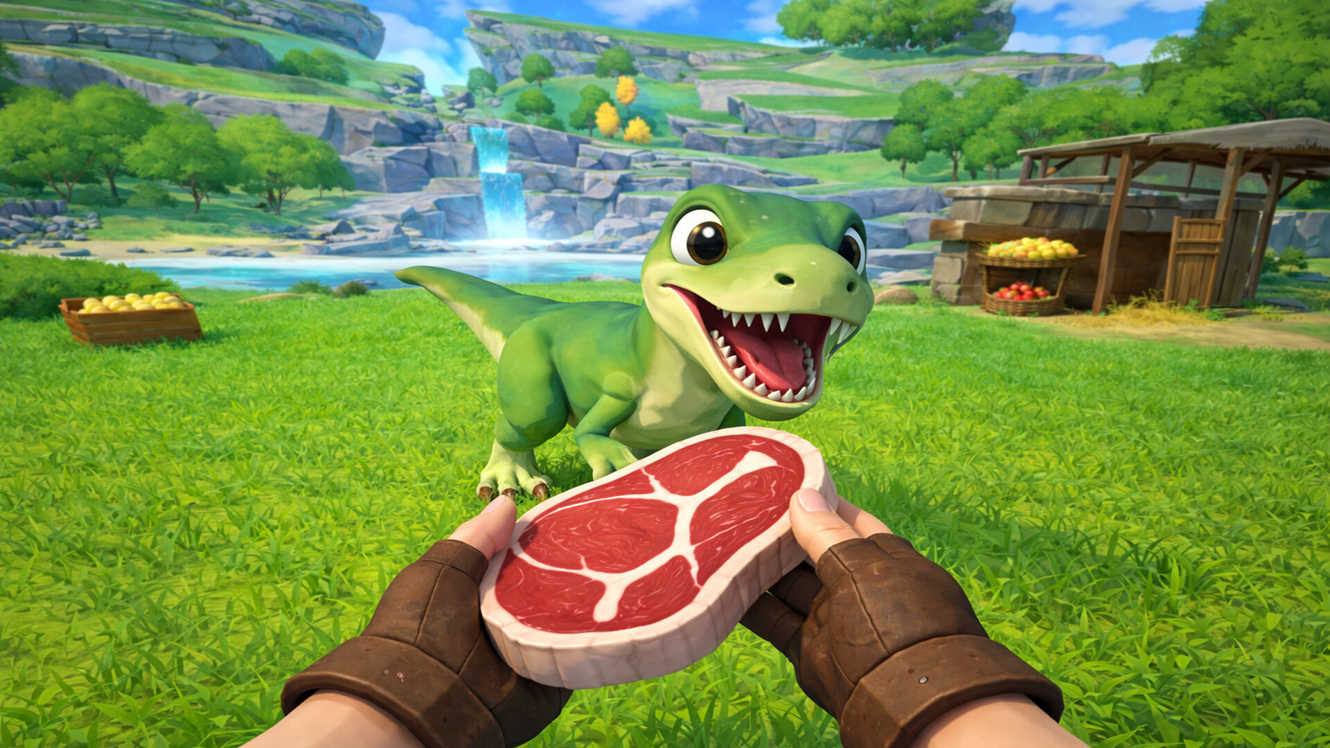 Feed My Raptor VR screenshot 1