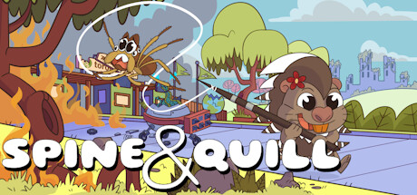 Spine & Quill — header artwork