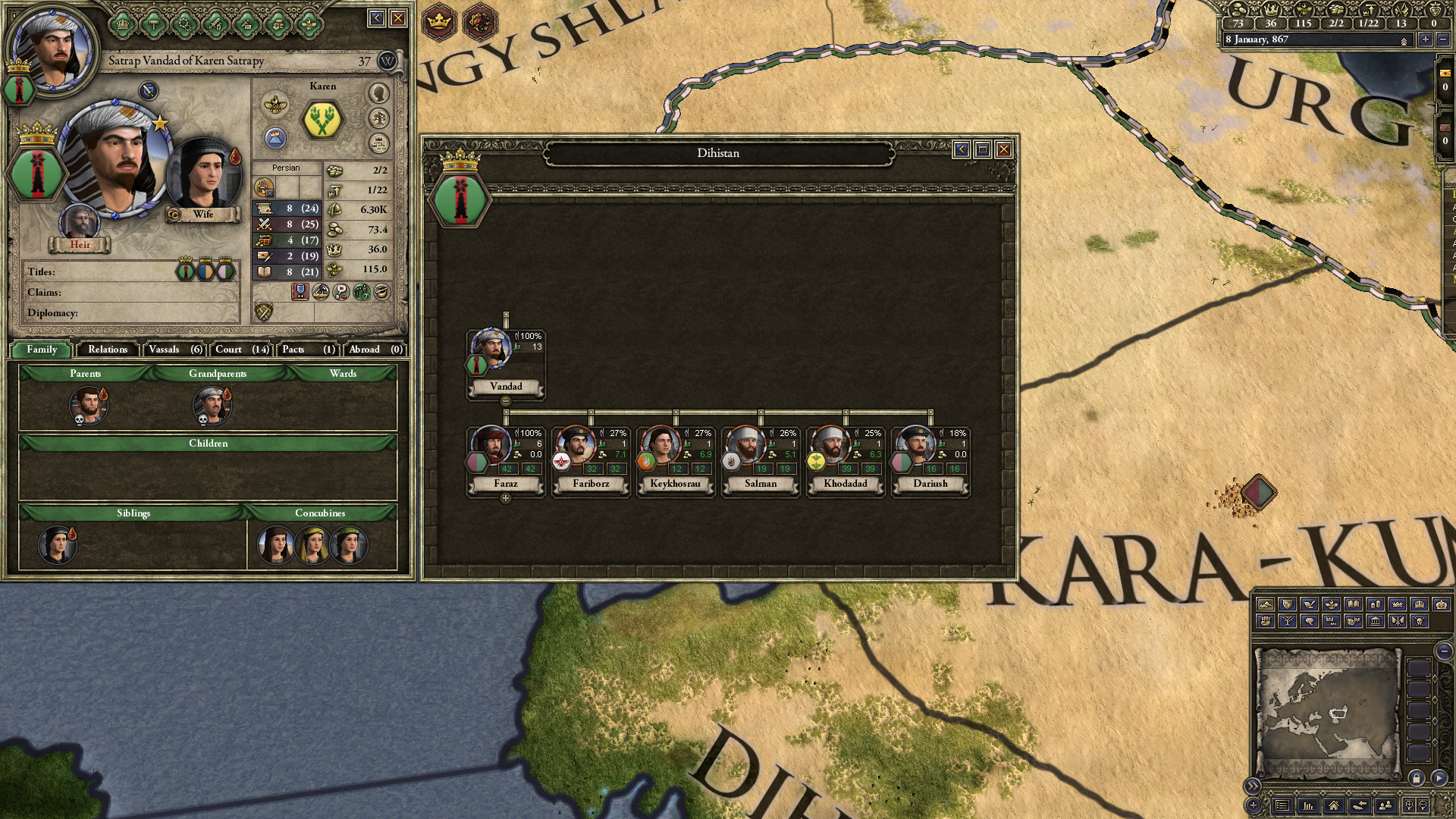 Crusader Kings II: Persian Portraits screenshot 2