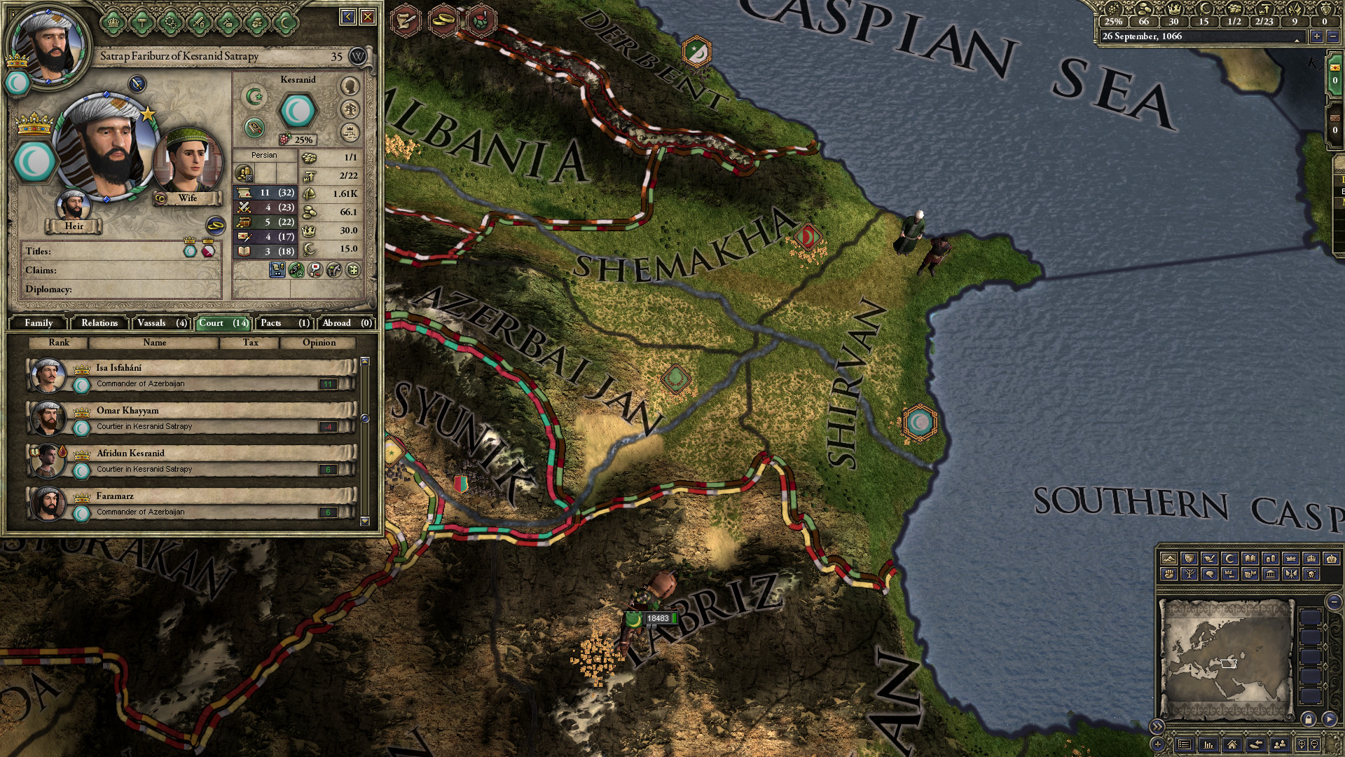 Crusader Kings II: Persian Portraits screenshot 4