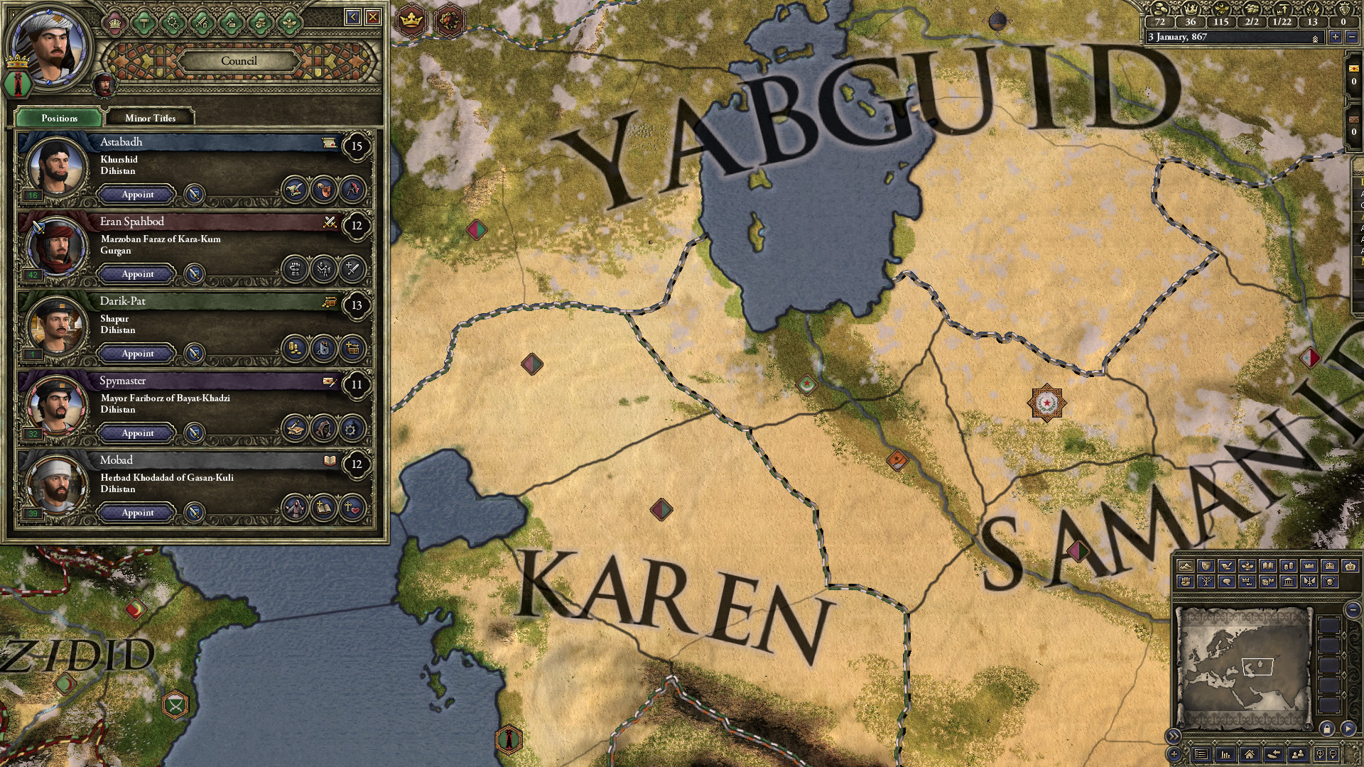 Crusader Kings II: Persian Portraits screenshot 8