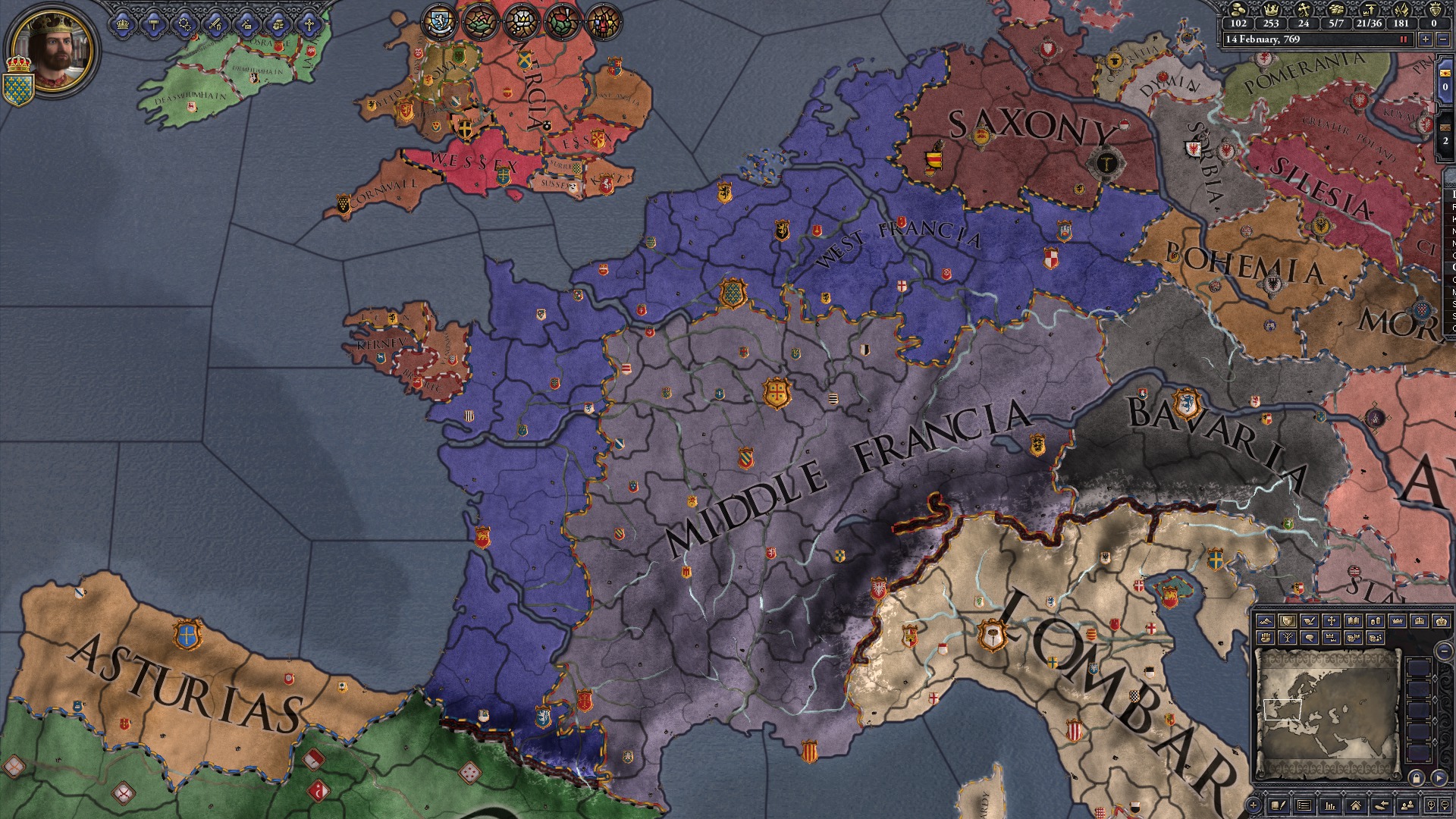 Crusader Kings II: Charlemagne screenshot 1