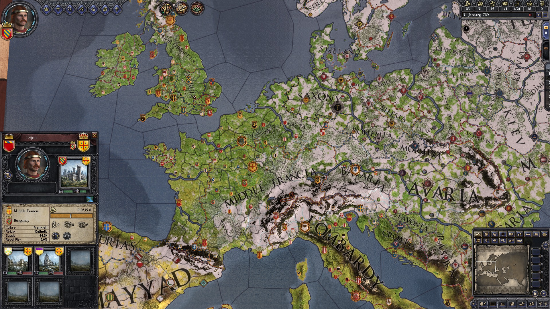 Crusader Kings II: Early Western Clothing Pack screenshot 8