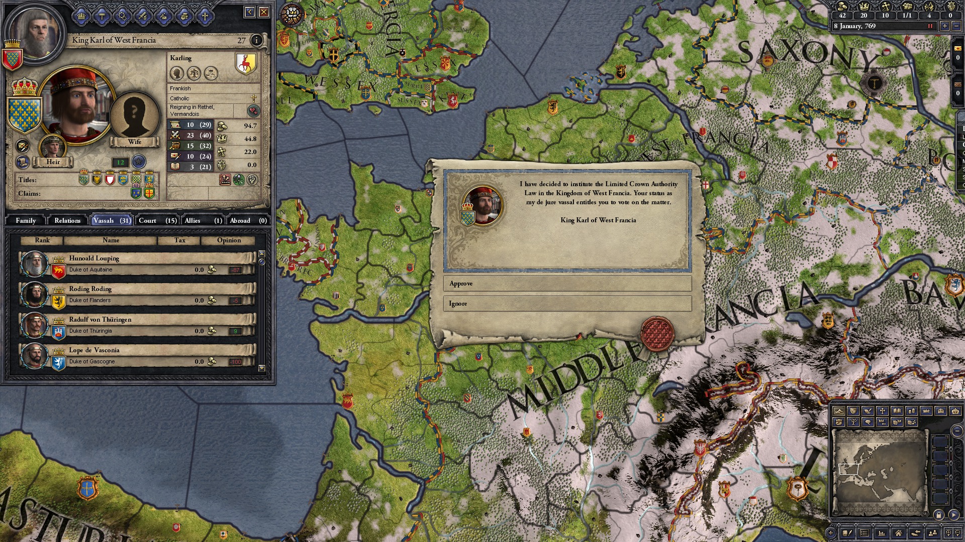 Crusader Kings II: Early Western Clothing Pack screenshot 3