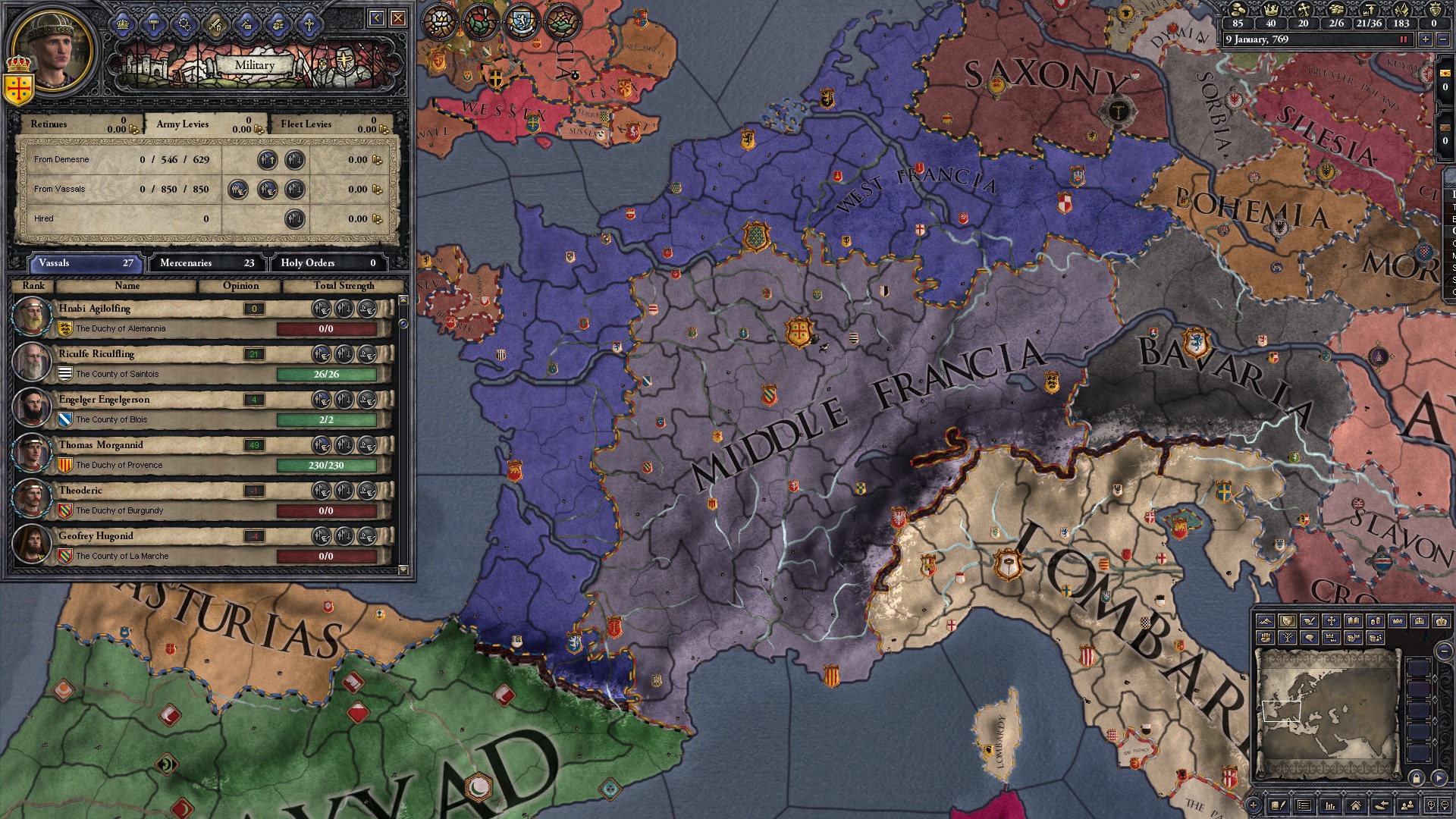 Crusader Kings II: Early Western Clothing Pack screenshot 9