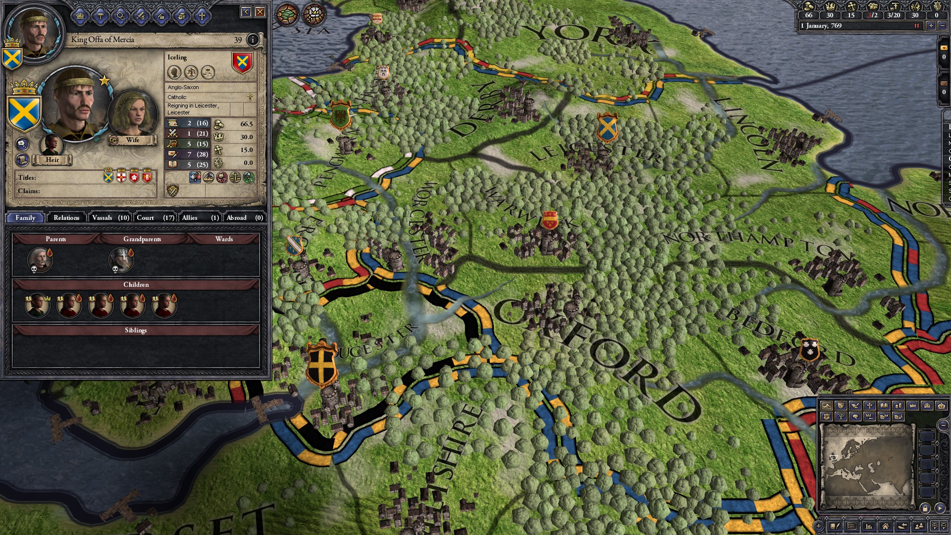 Crusader Kings II: Dynasty Shields Charlemagne screenshot 10