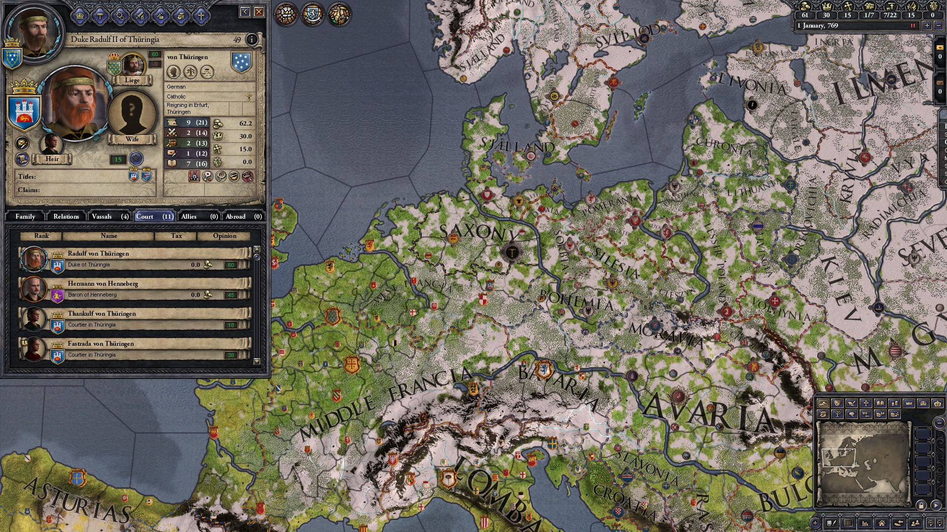 Crusader Kings II: Dynasty Shields Charlemagne screenshot 8