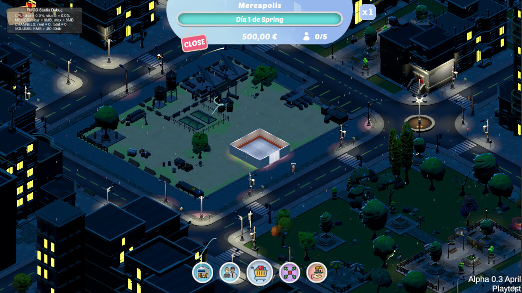 Mercapolis screenshot 1