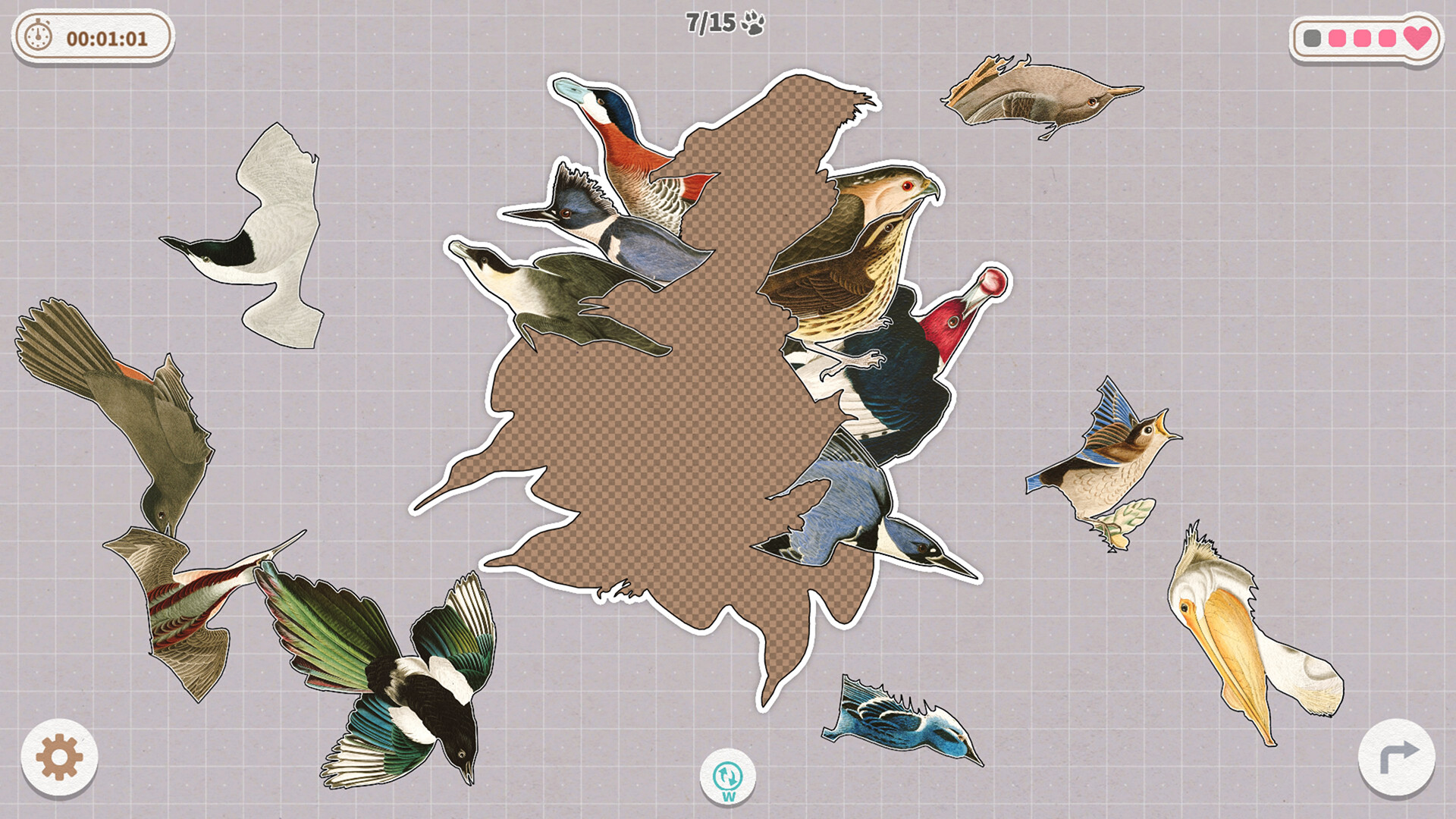 Brids Huddled Together screenshot 9