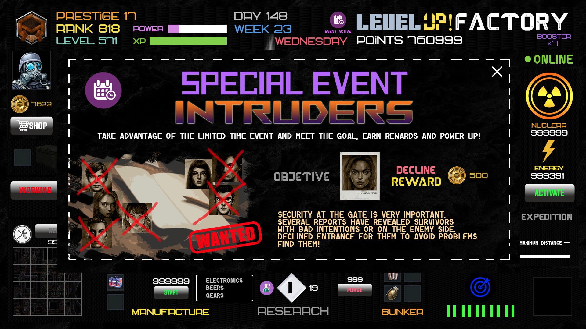 Level UP! Factory screenshot 2