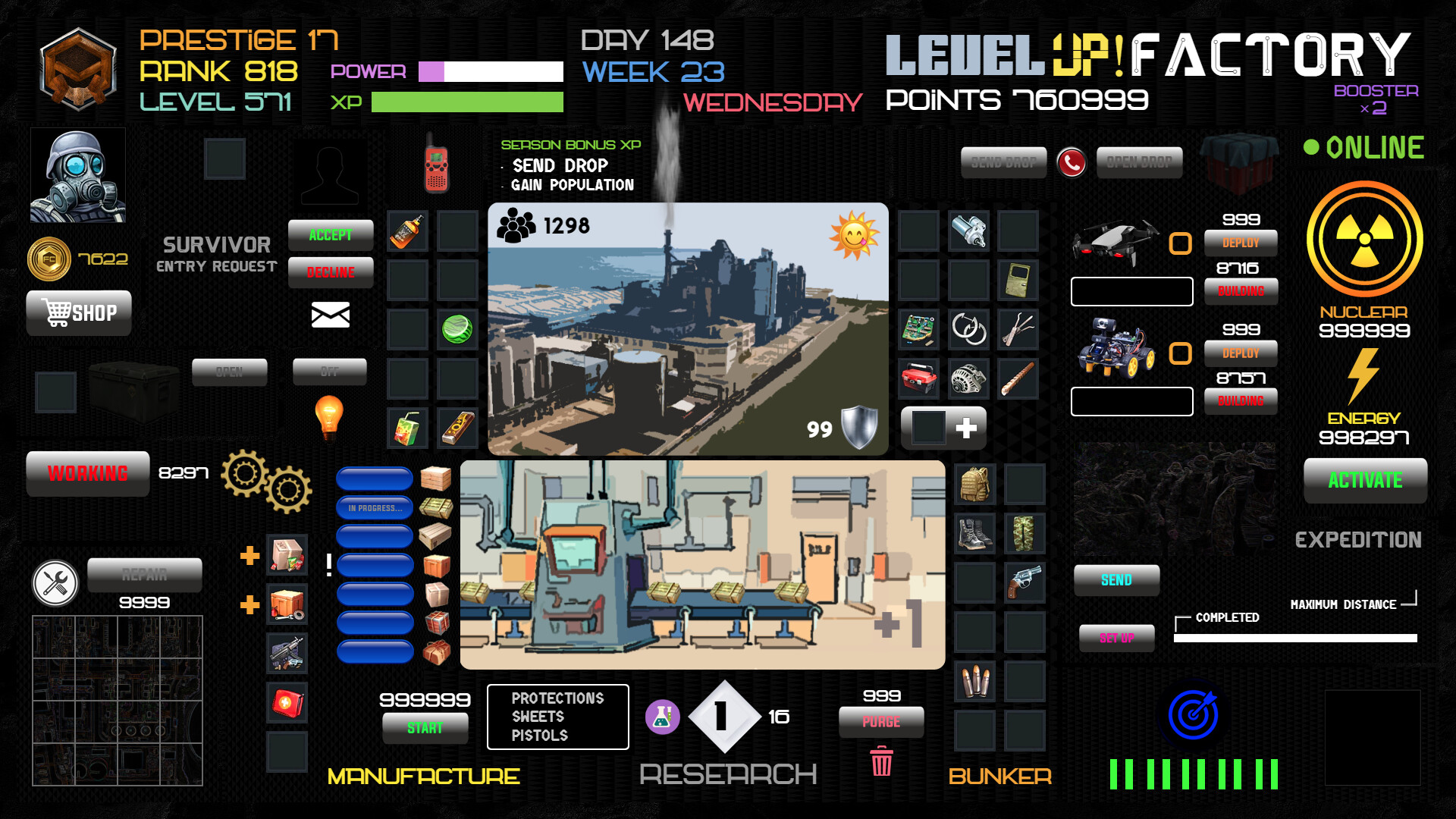 Level UP! Factory screenshot 3