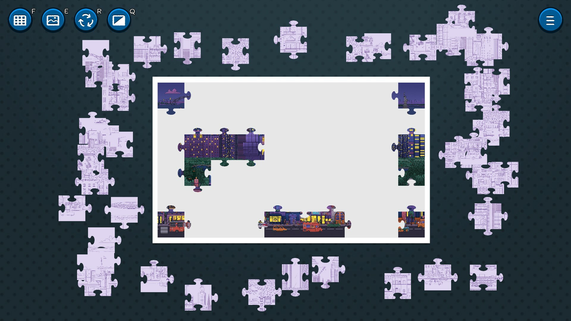 Hidden Cats in Jigsaw Puzzle - New York screenshot 2