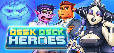 Desk Deck Heroes — Steam header