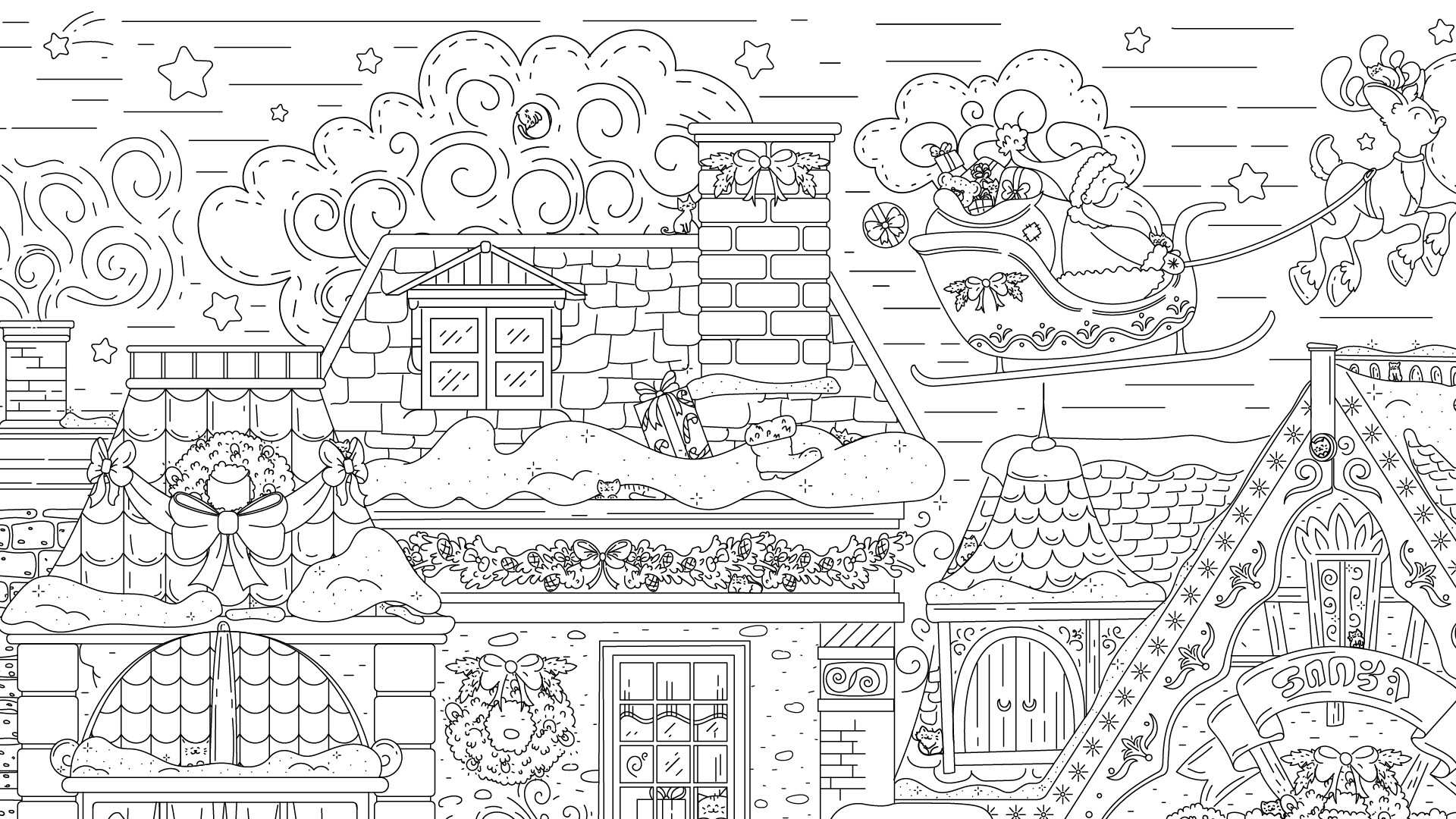 Travellin Cats in Christmas screenshot 1