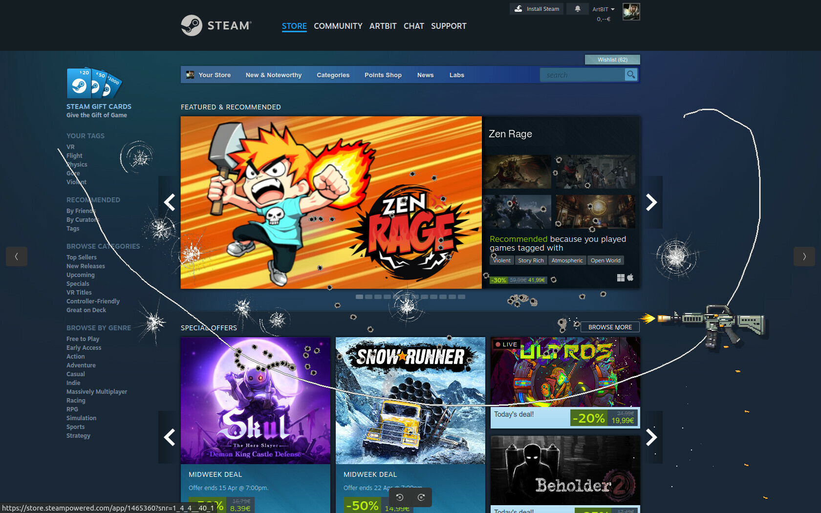 Zen Rage screenshot 5