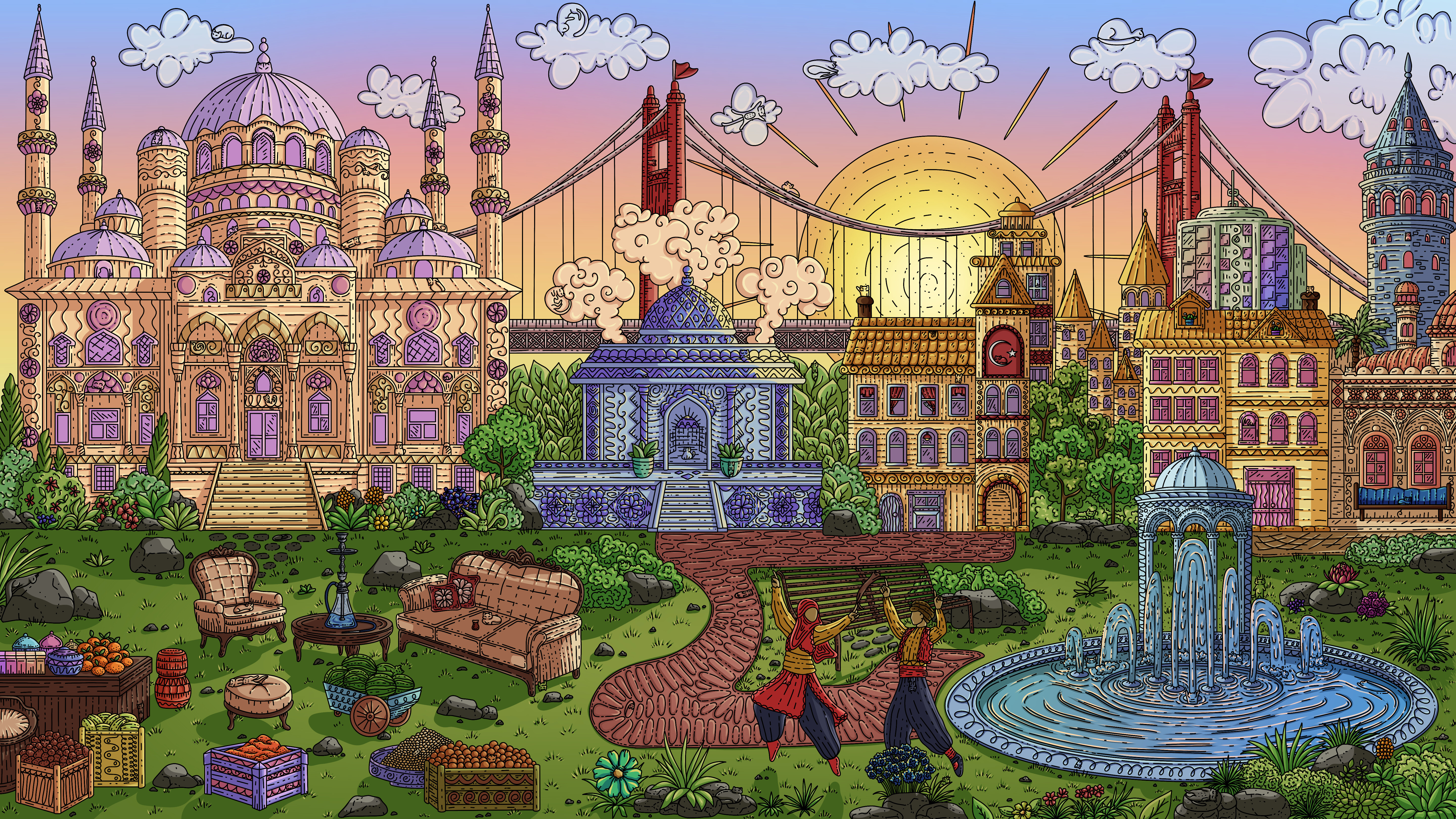 100 Istanbul Cats - Artbook screenshot 2